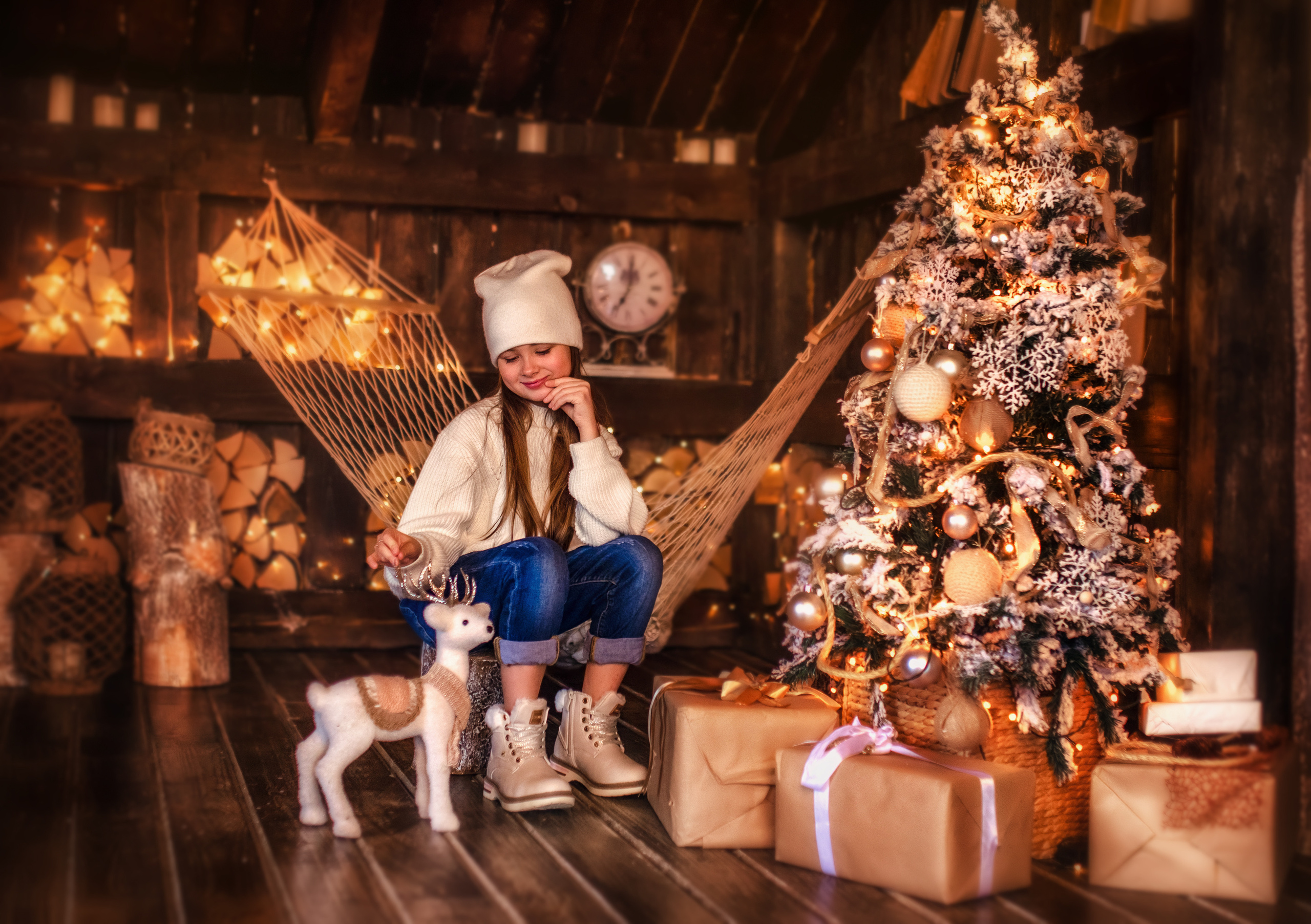 Яна и Вика НГ. Наталья Градова. Семейный и детский фотограф в Нижнем Новгороде