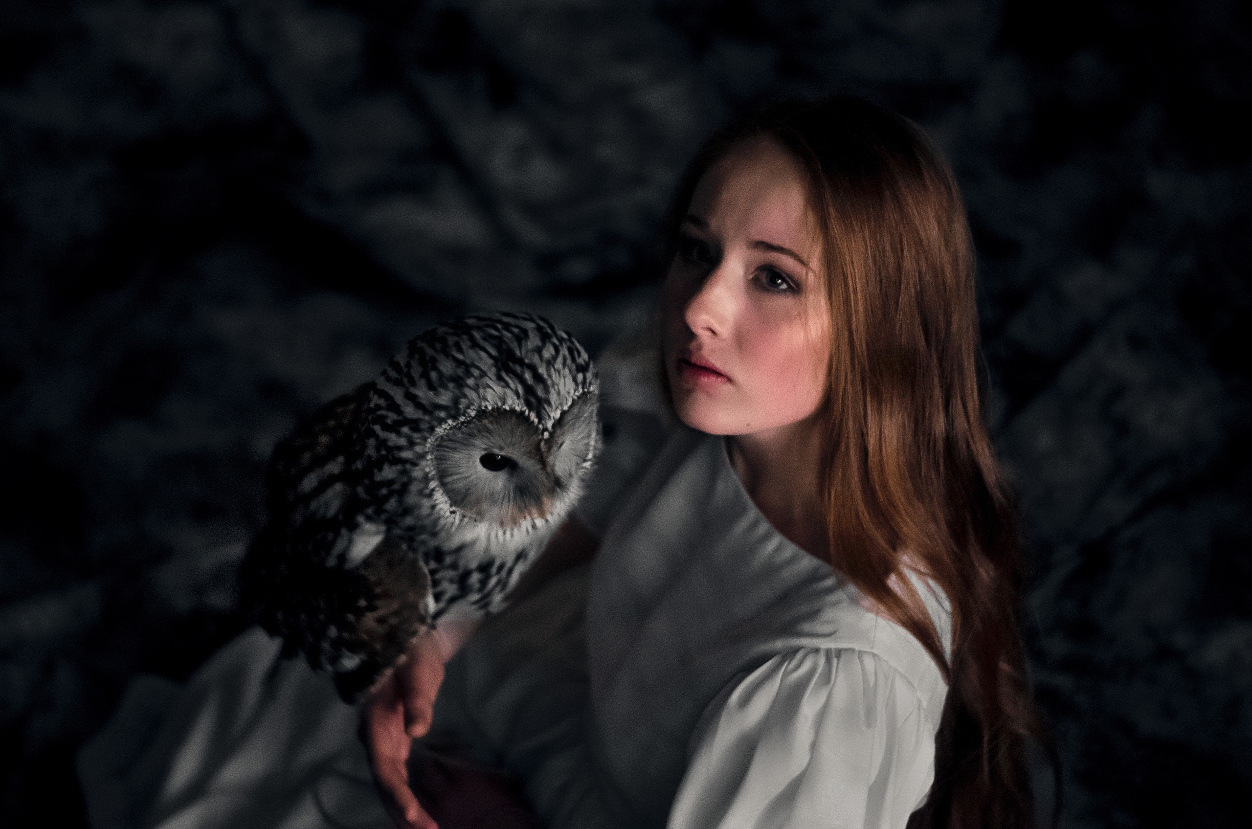 Фотосессия с совой. Наталья Градова. Семейный и детский фотограф в Нижнем Новгороде