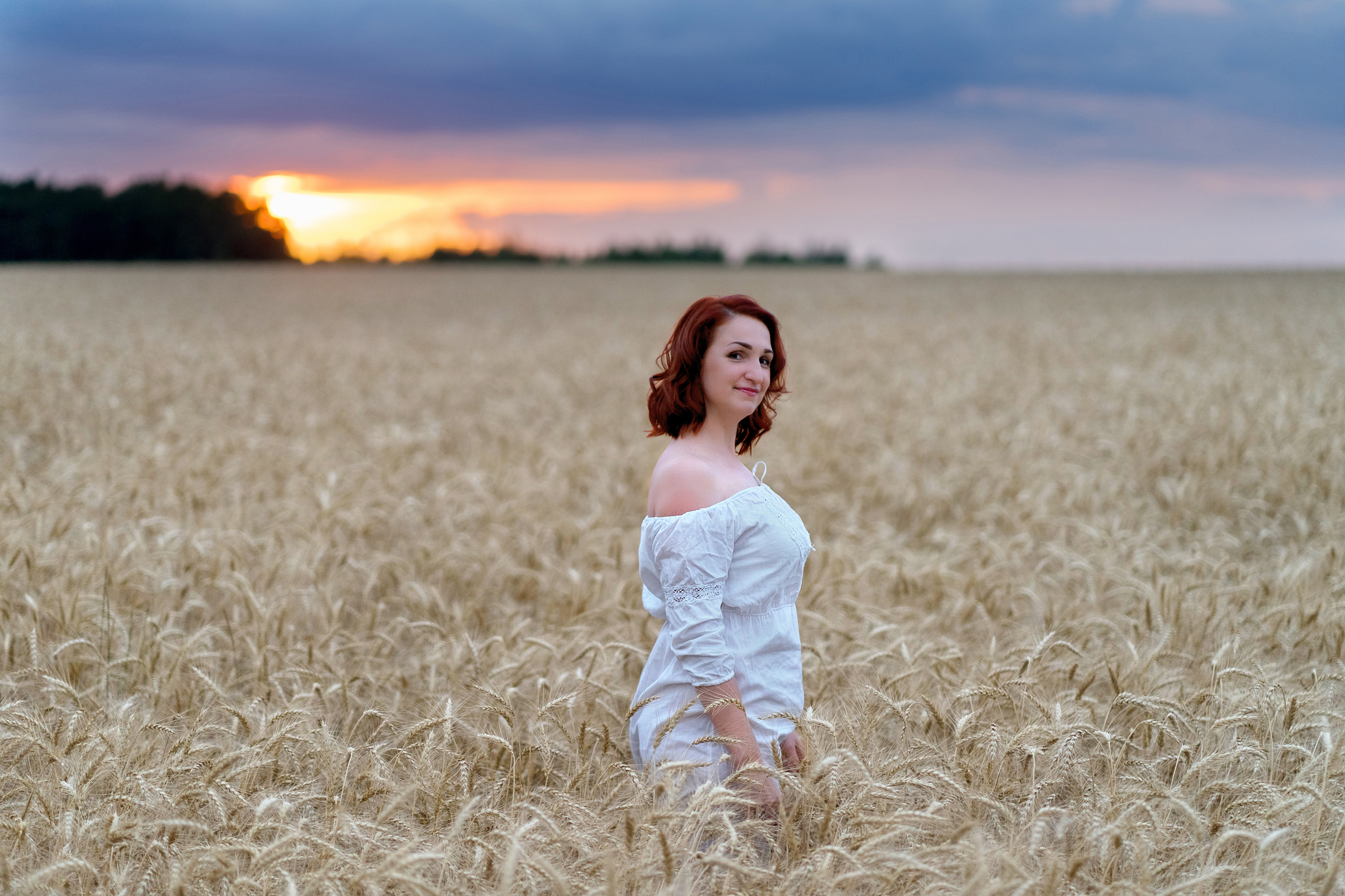 Фотосессия в пшеничном поле. Наталья Градова. Семейный и детский фотограф в Нижнем Новгороде