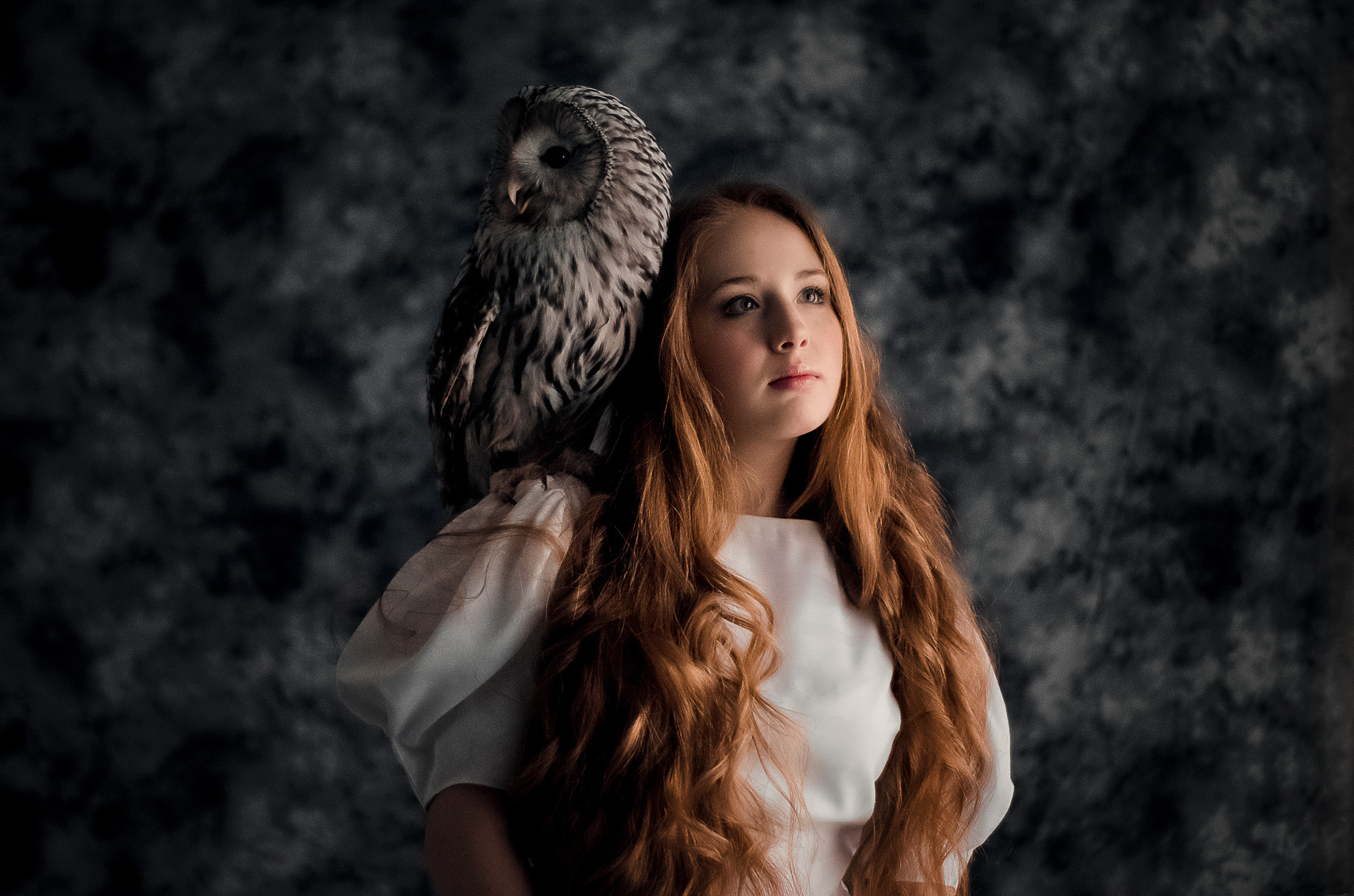 Фотосессия с совой. Наталья Градова. Семейный и детский фотограф в Нижнем Новгороде