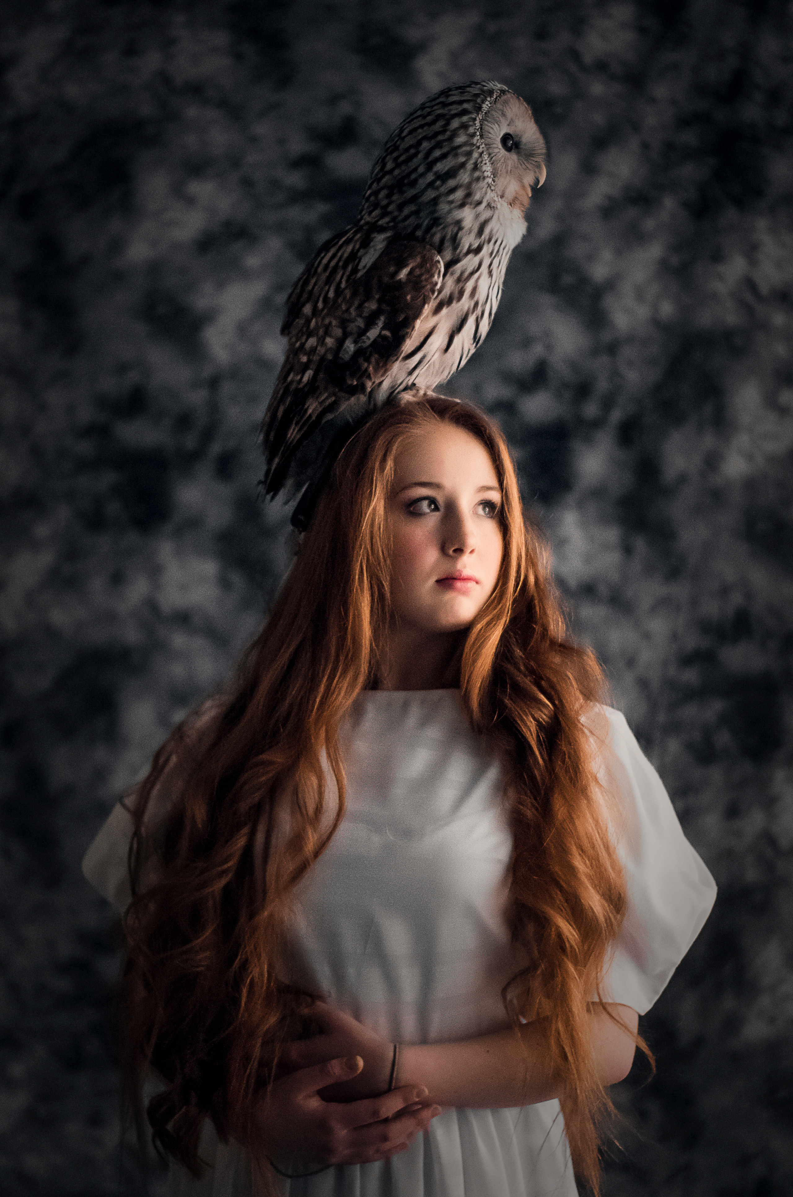 Фотосессия с совой. Наталья Градова. Семейный и детский фотограф в Нижнем Новгороде