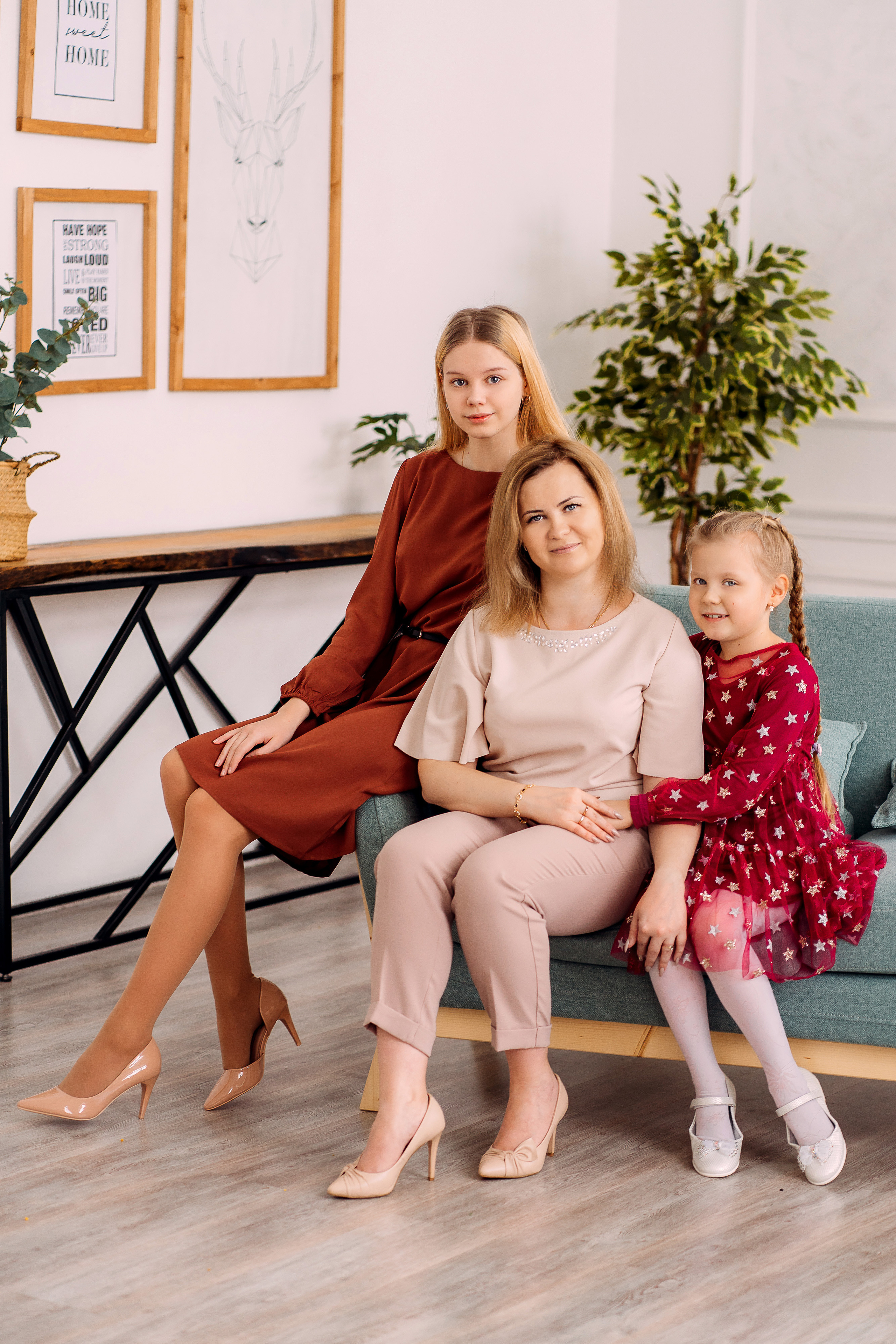 Мама и дочки. Наталья Градова. Семейный и детский фотограф в Нижнем Новгороде