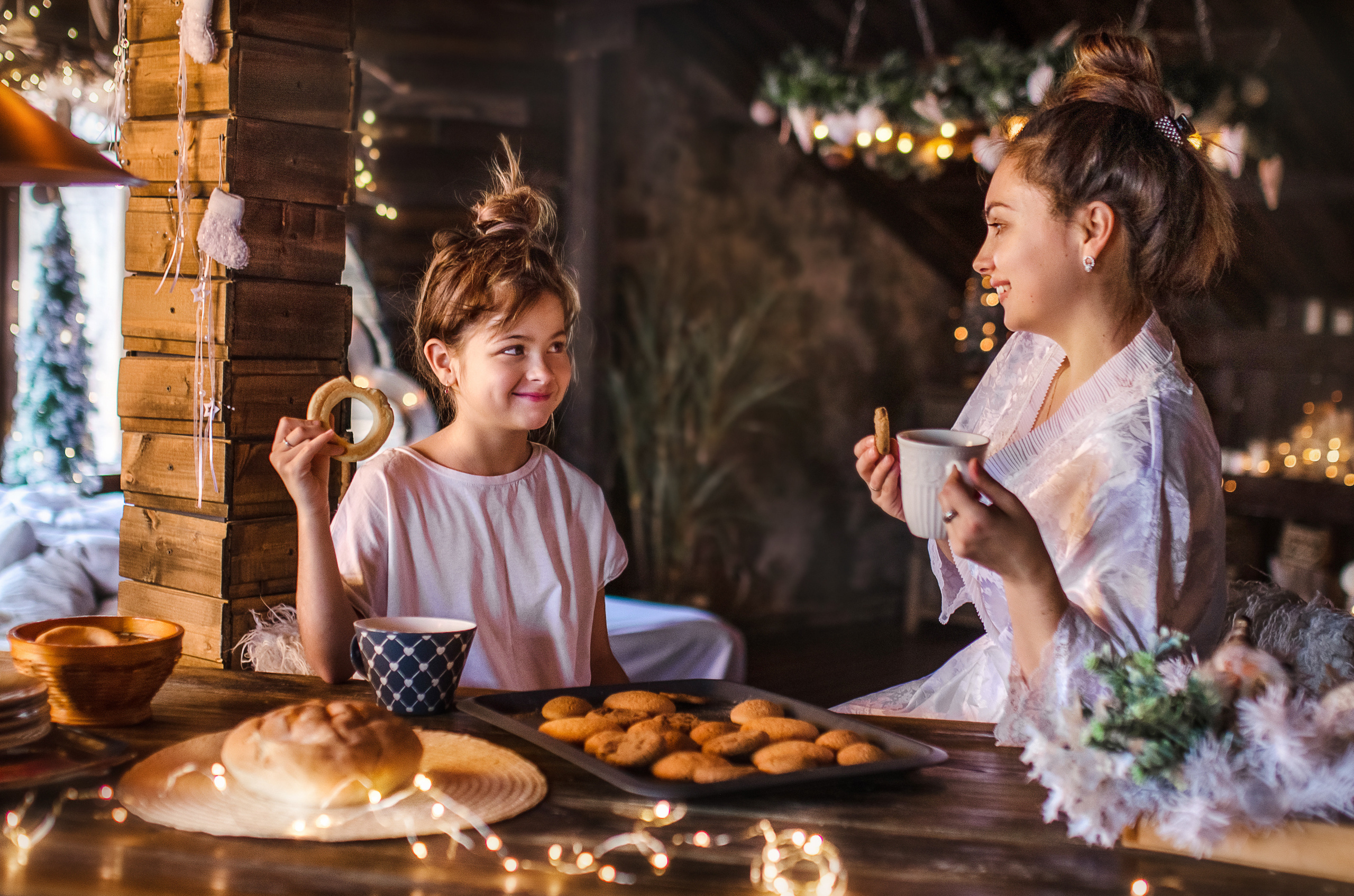 Яна и Вика НГ. Наталья Градова. Семейный и детский фотограф в Нижнем Новгороде