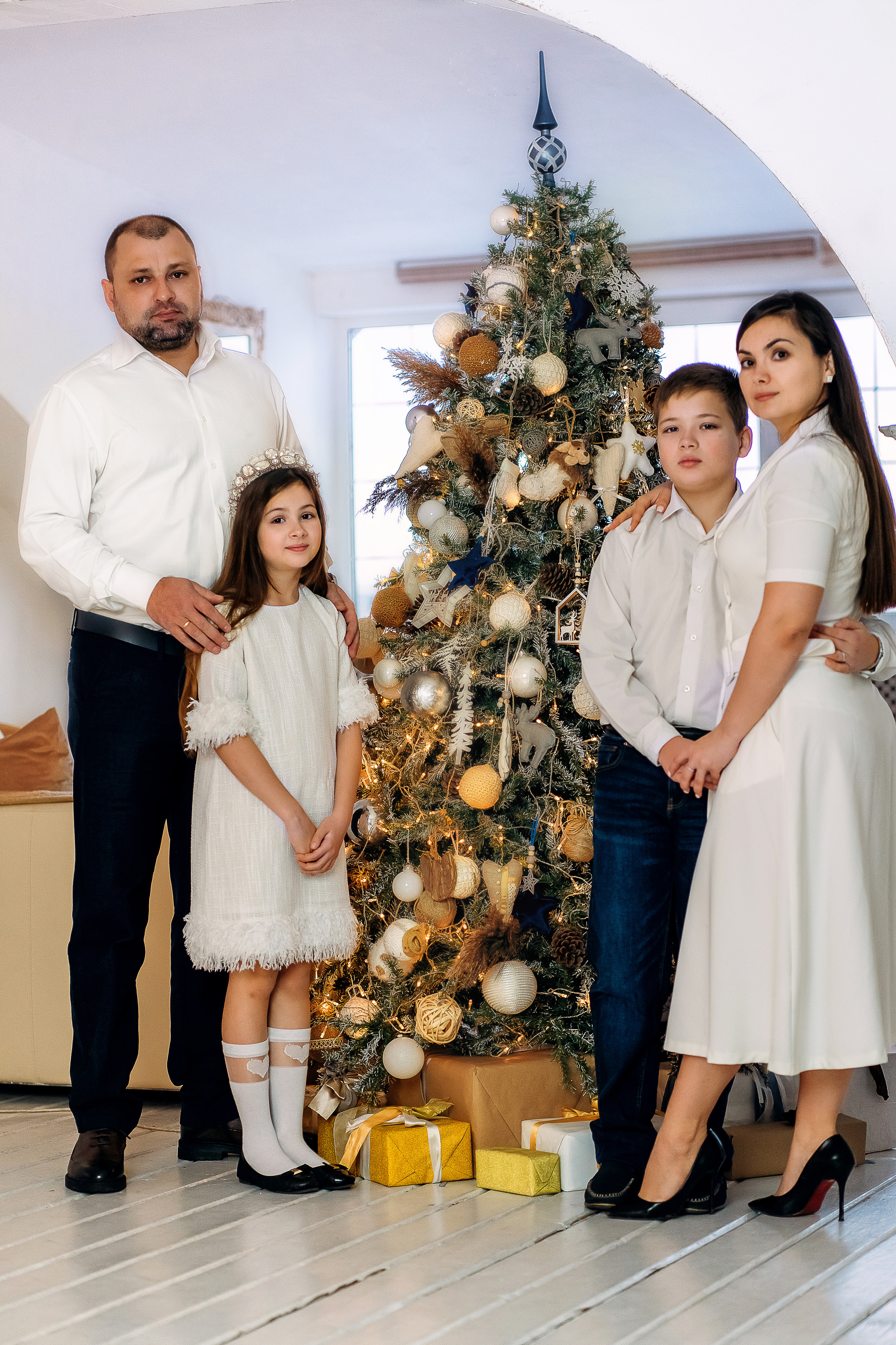 Новогодняя семейная фотосессия. Наталья Градова. Семейный и детский фотограф в Нижнем Новгороде