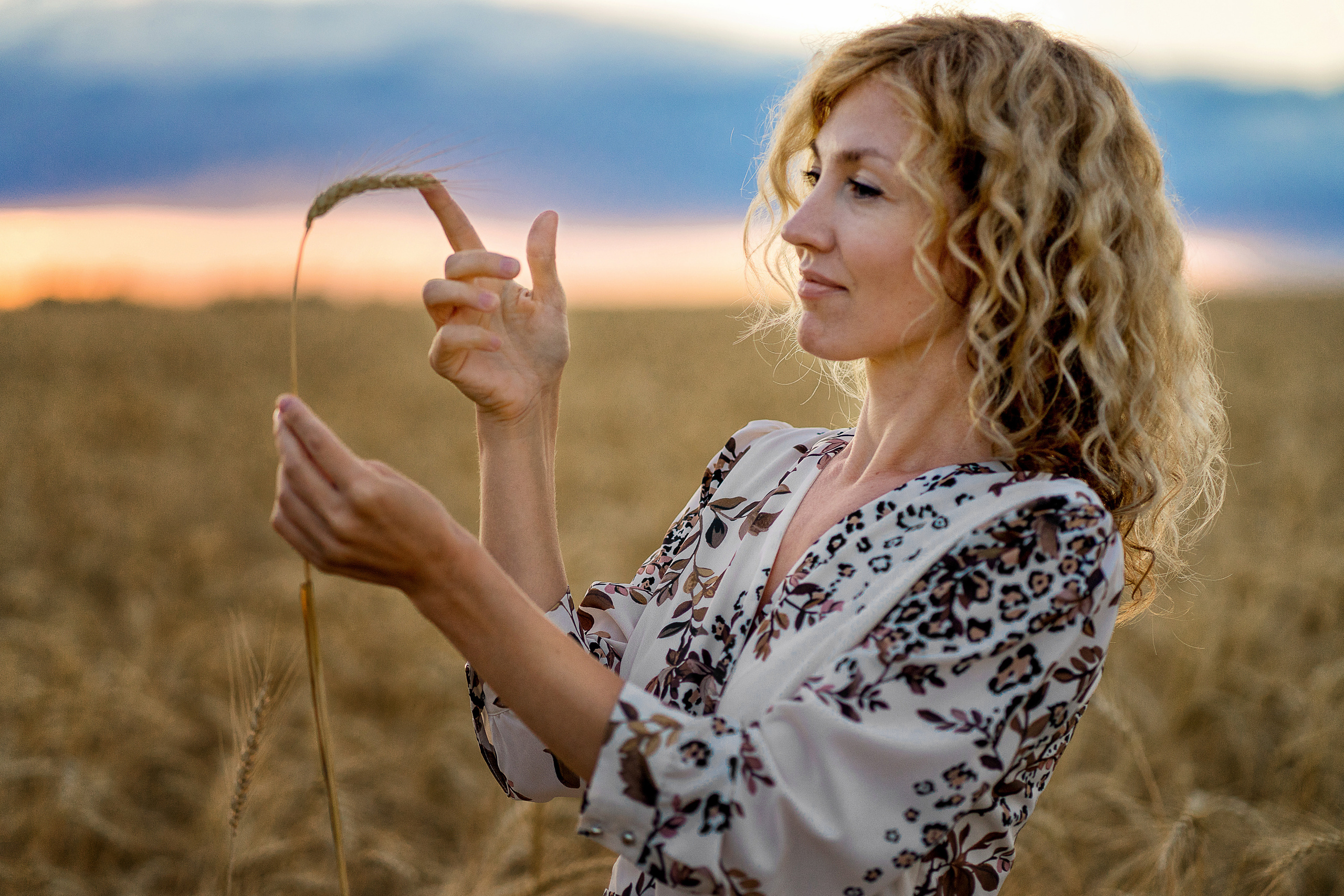 В поле. Наталья Градова. Семейный и детский фотограф в Нижнем Новгороде
