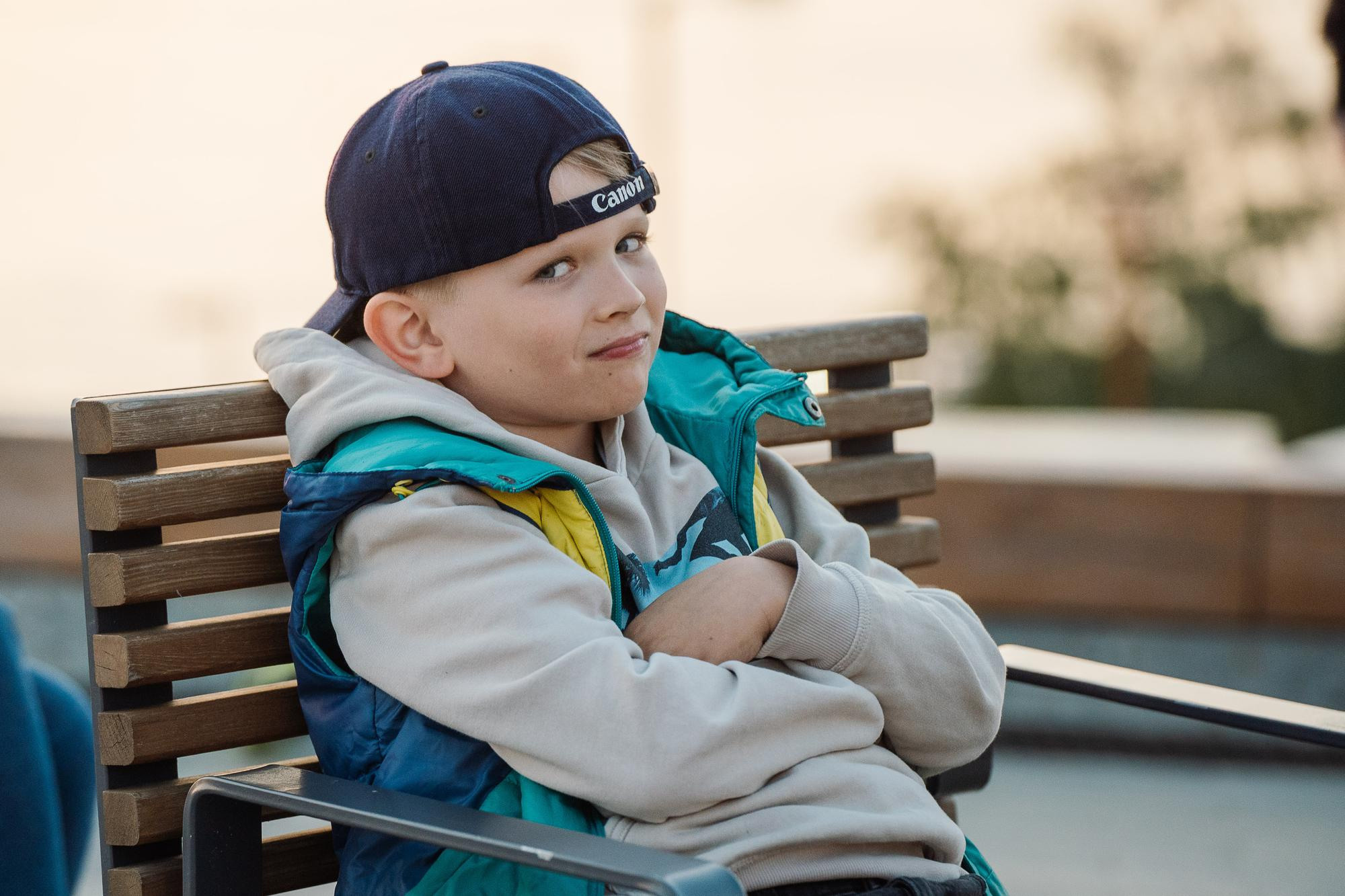 Соло на закате