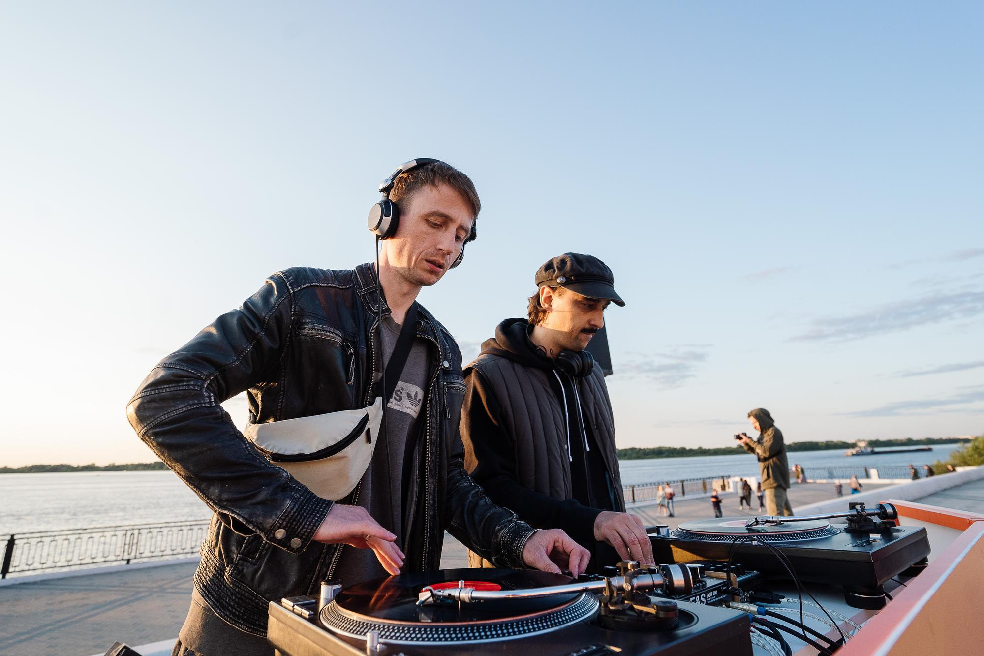 Соло на закате