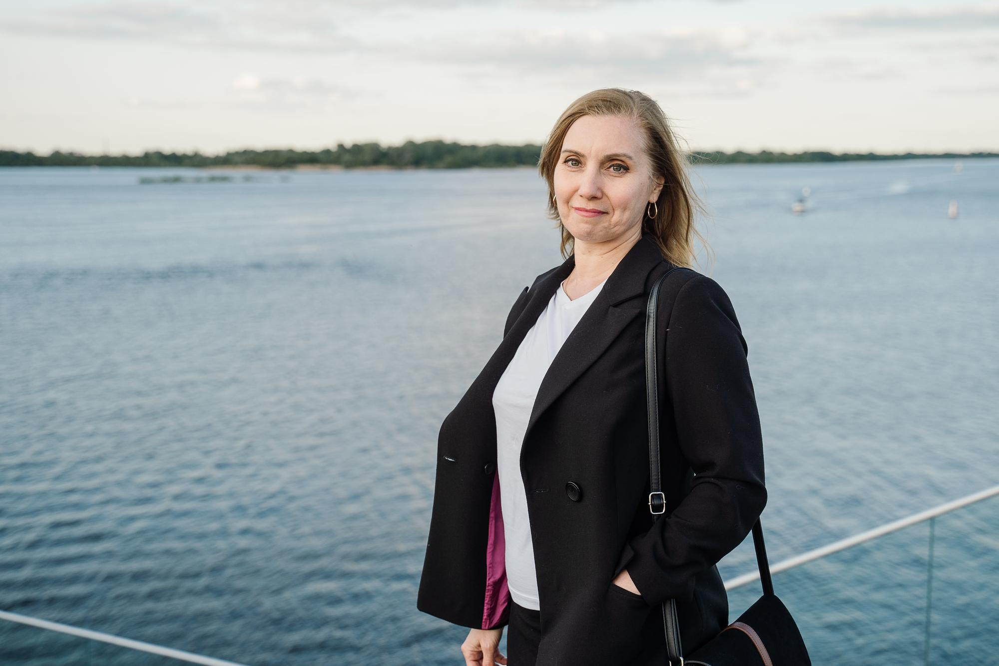 Соло на закате