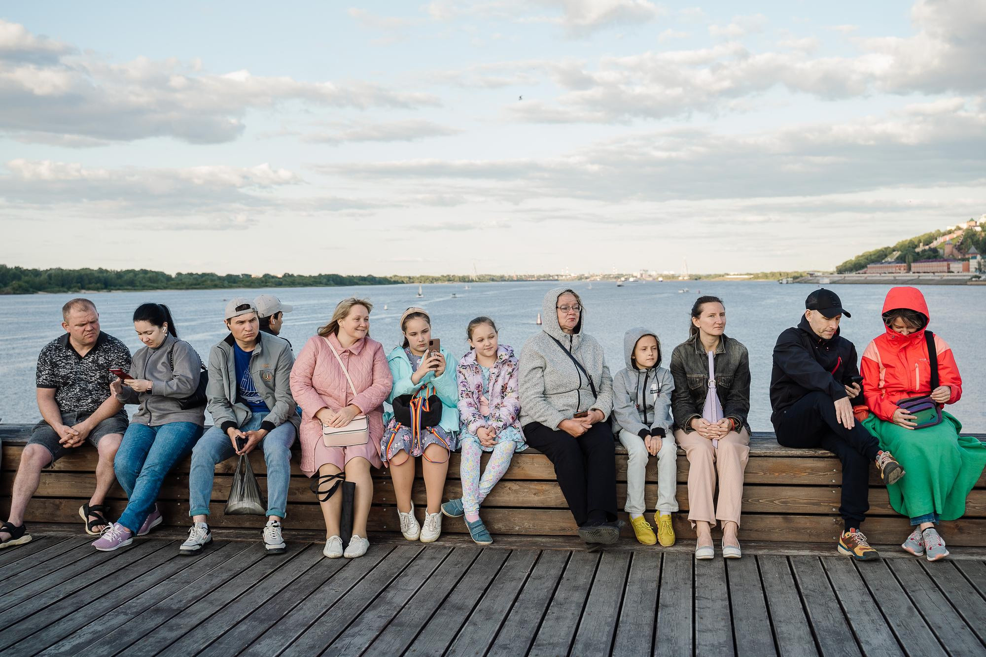 Соло на закате