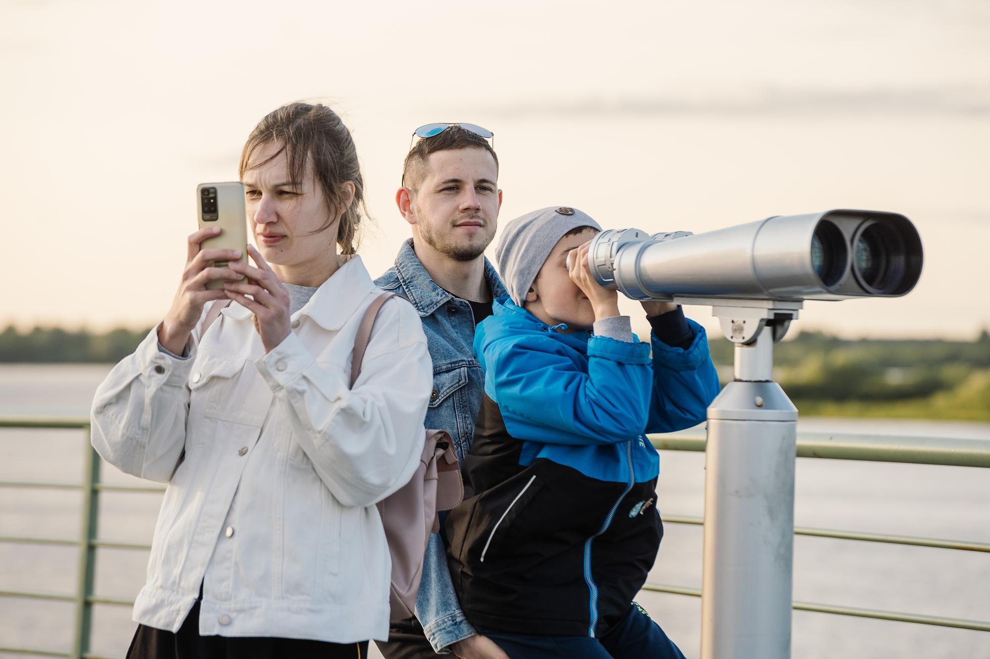 Соло на закате