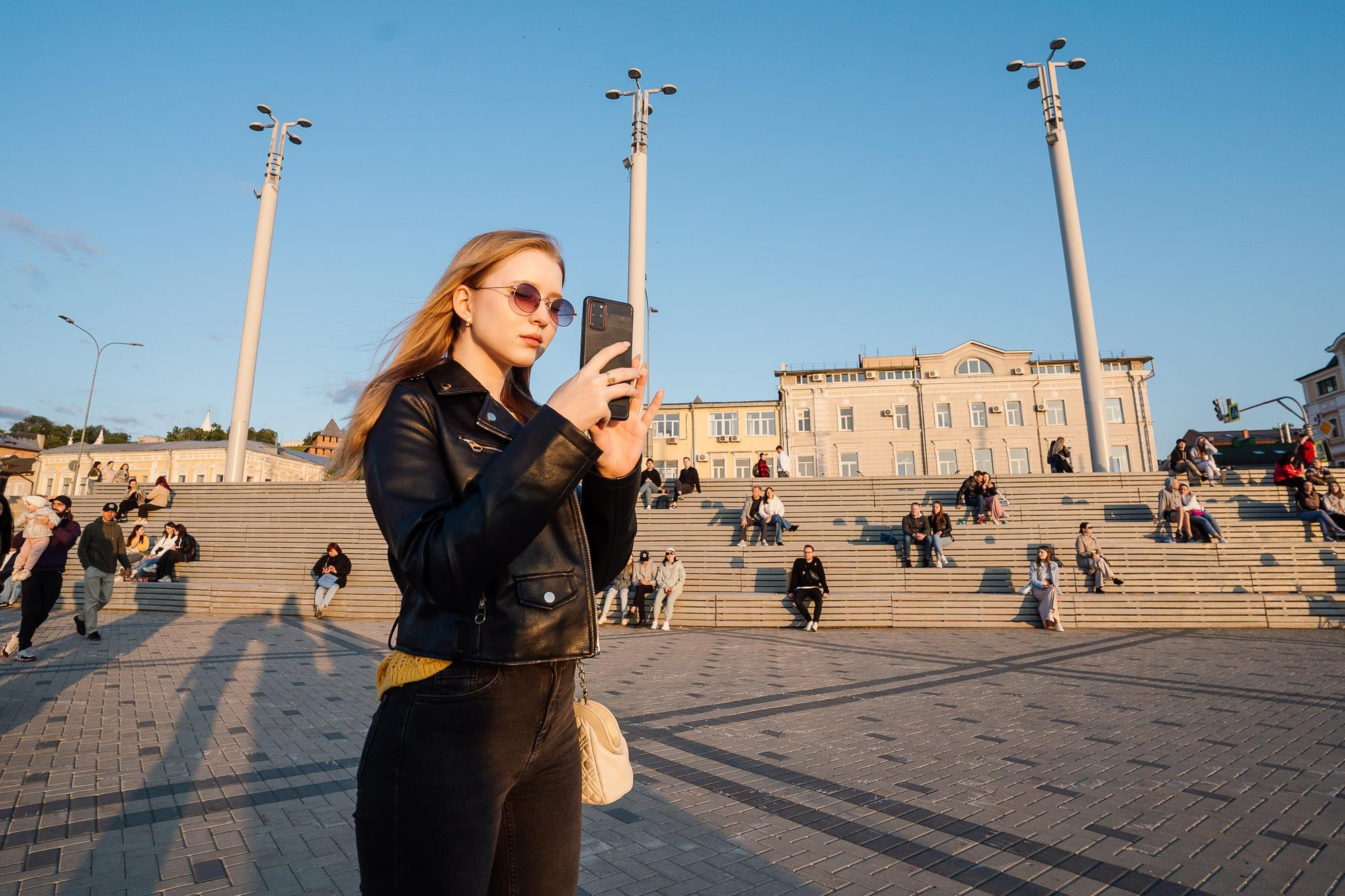 Соло на закате