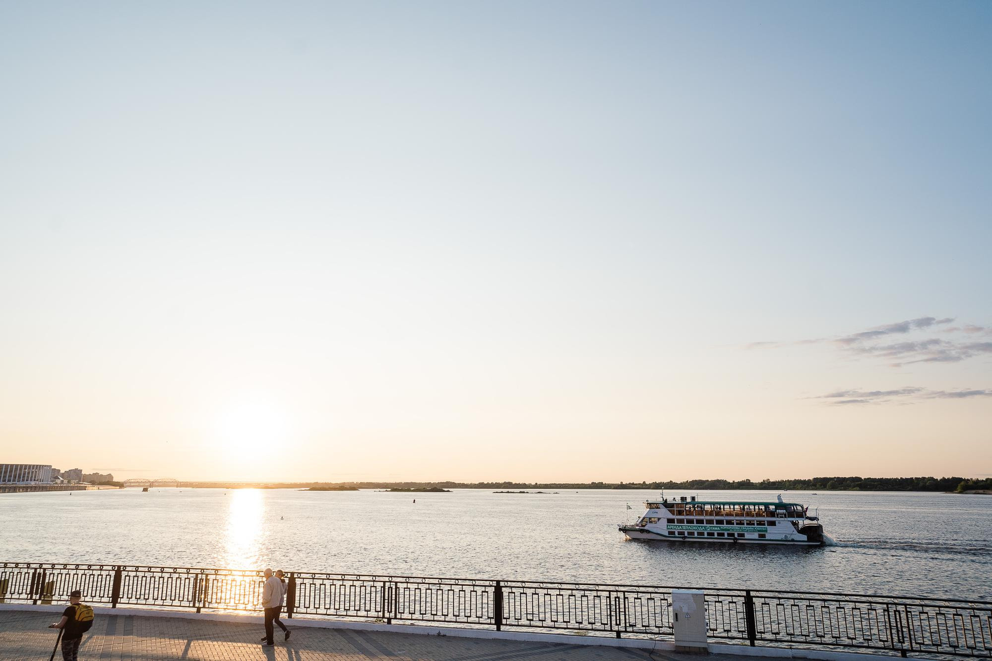 Соло на закате