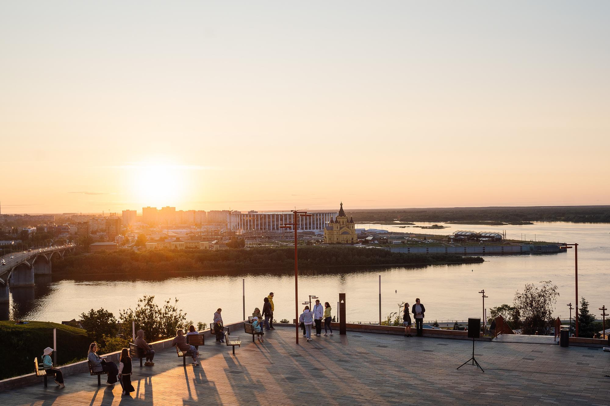 Соло на закате