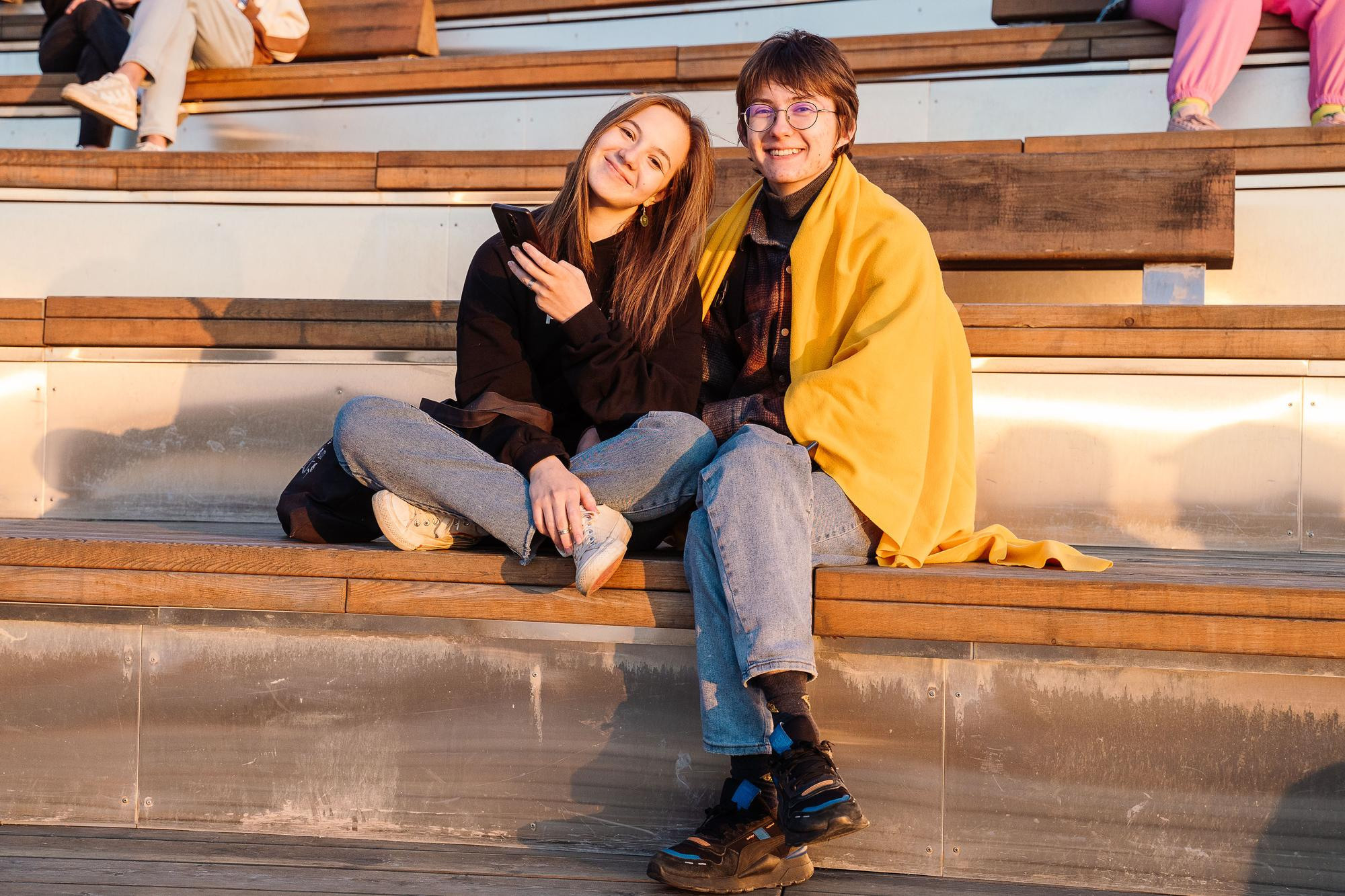 Соло на закате