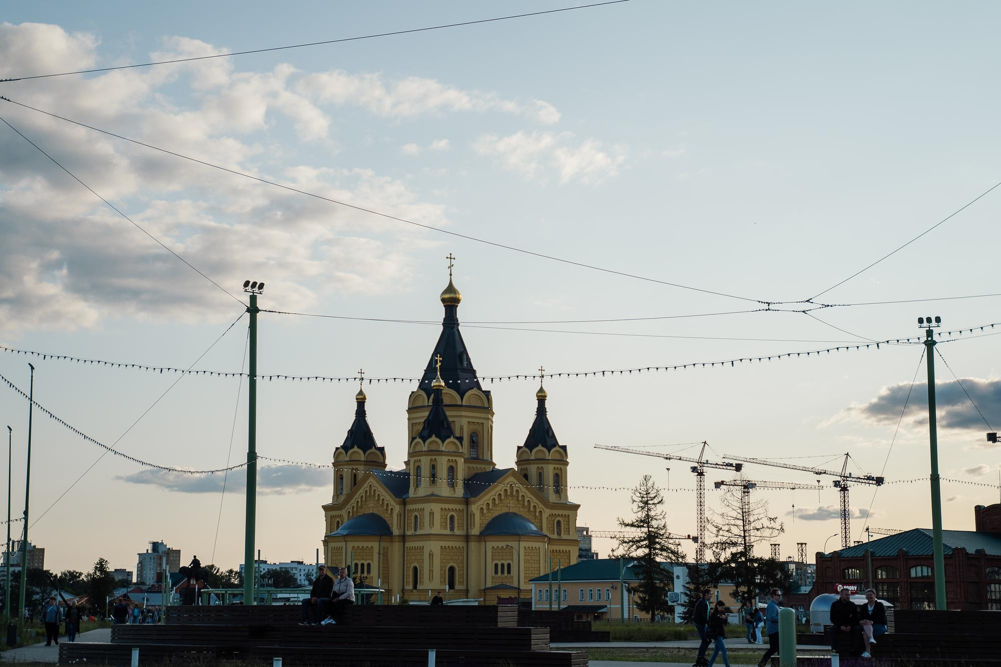 Соло на закате