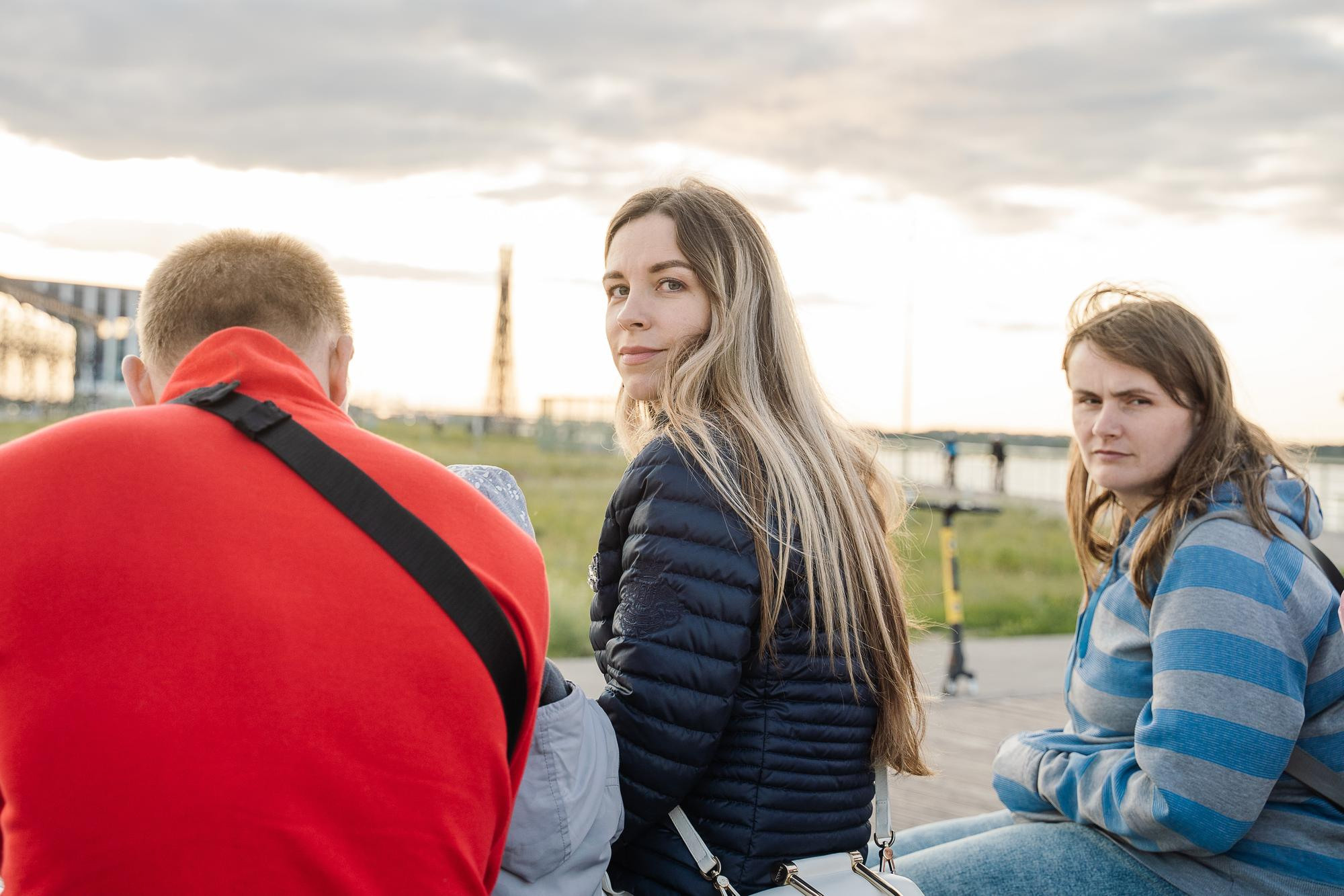 Соло на закате