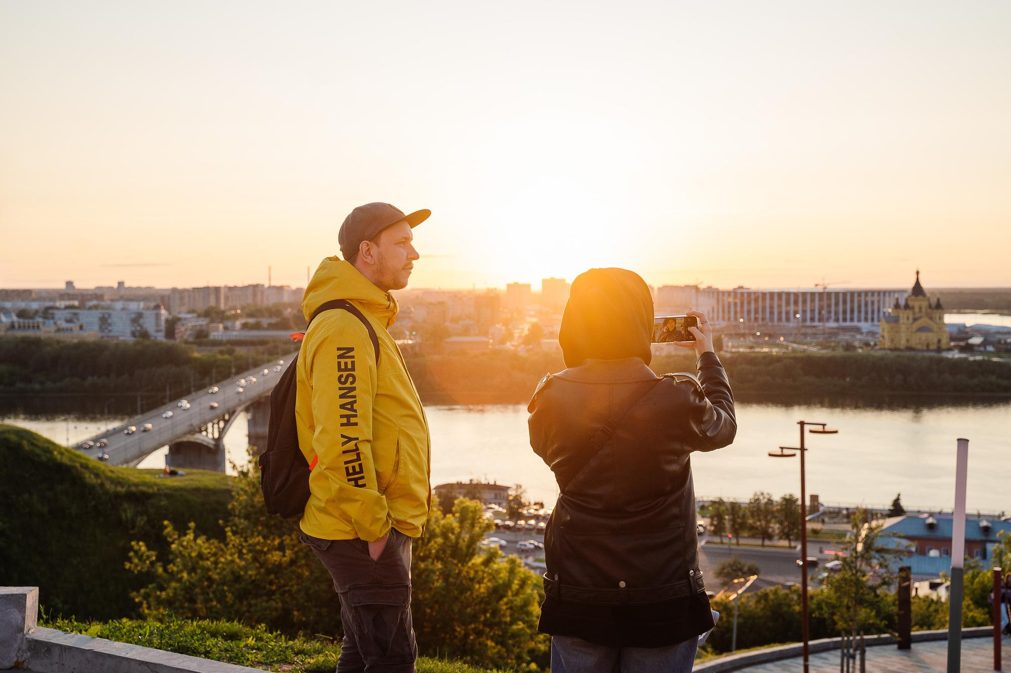 Соло на закате