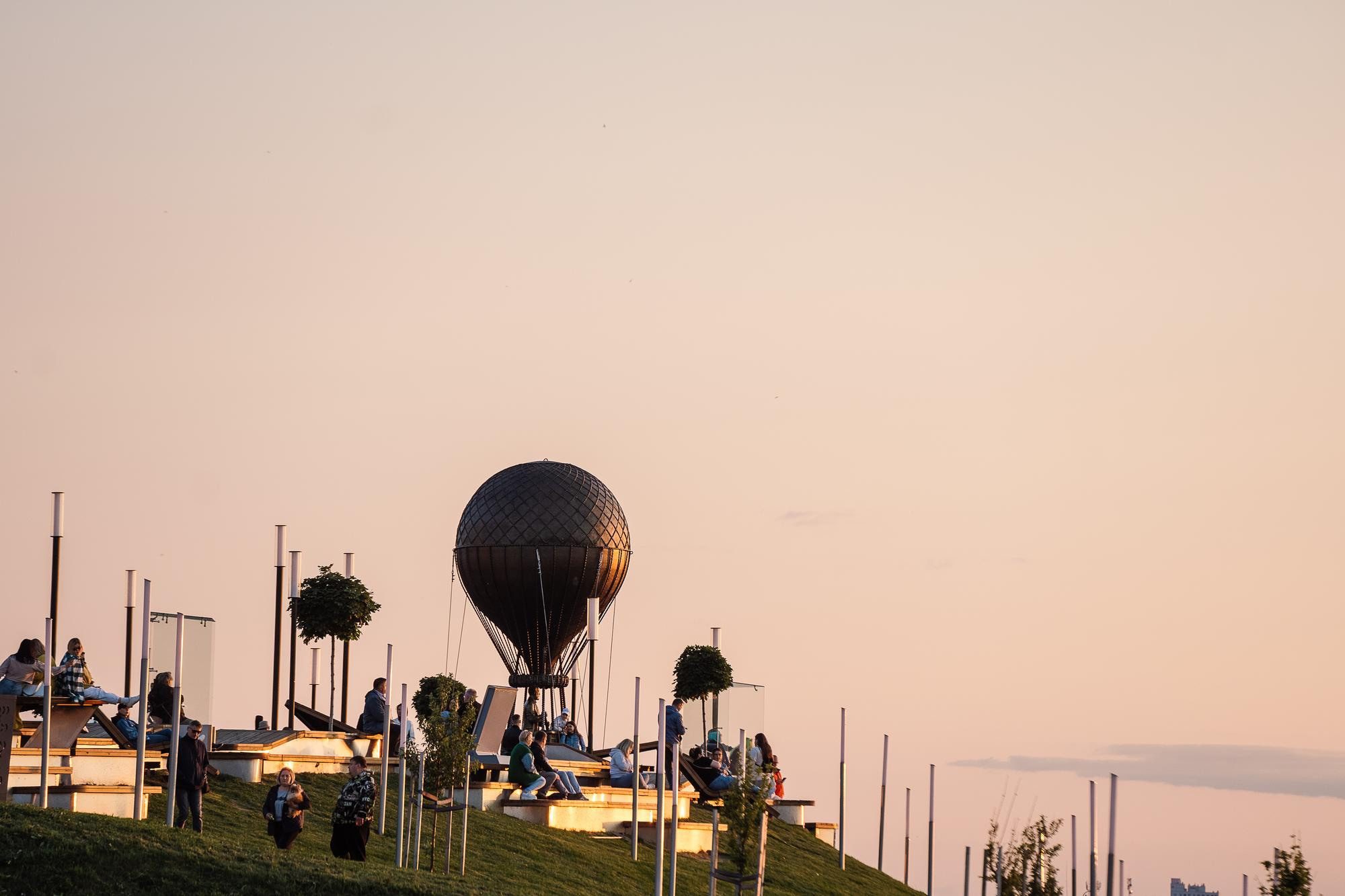 Соло на закате