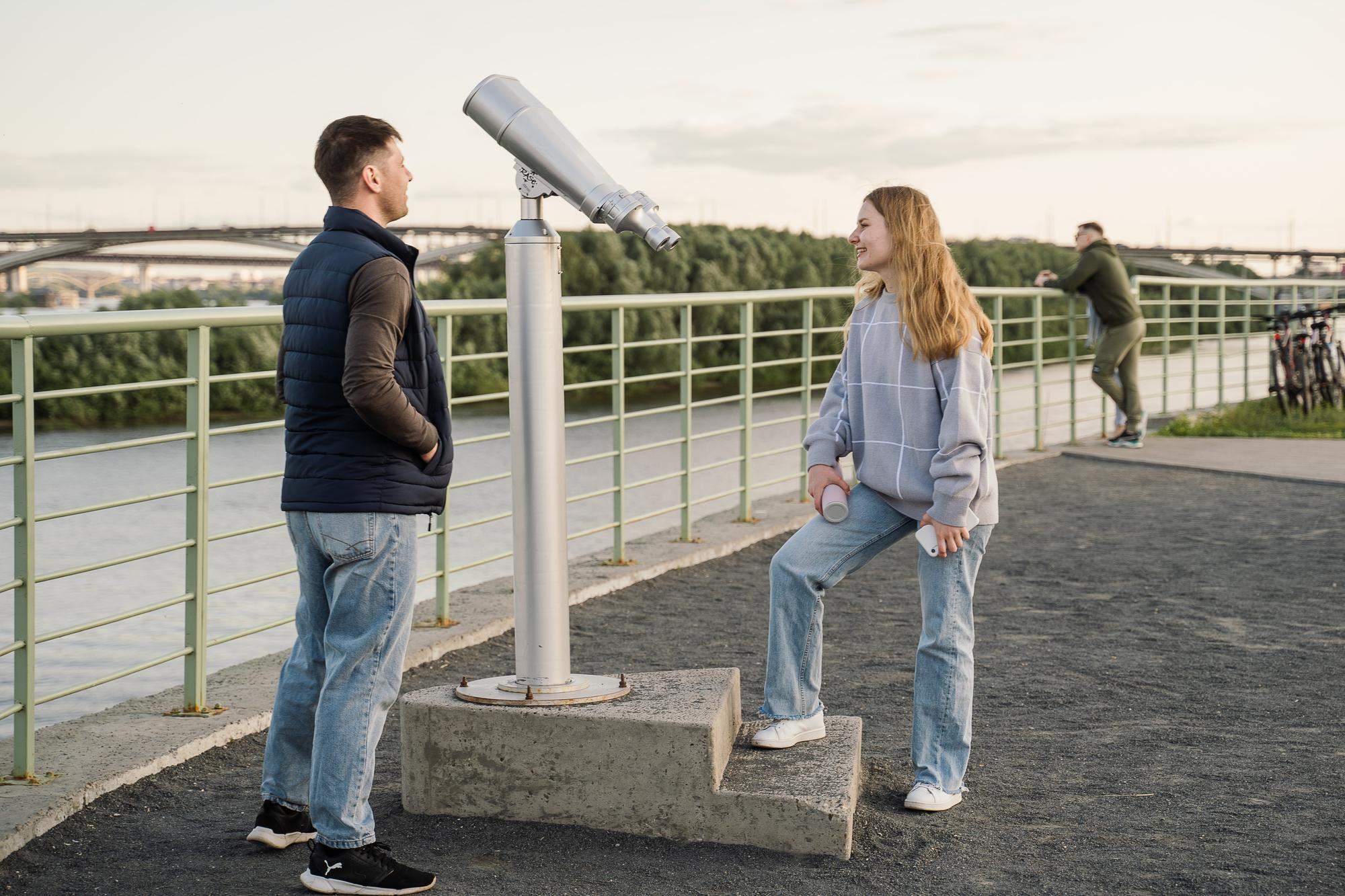 Соло на закате