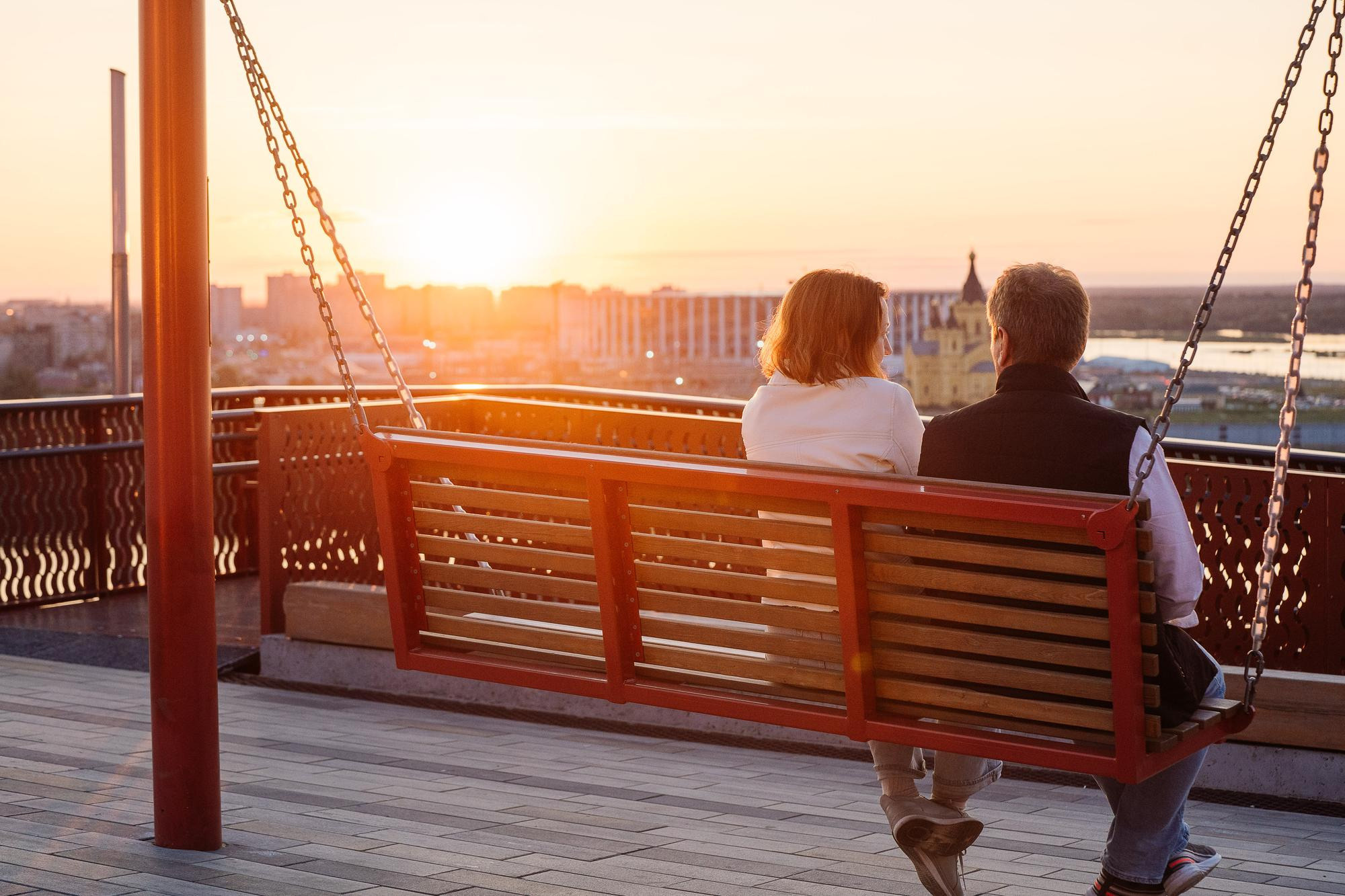 Соло на закате