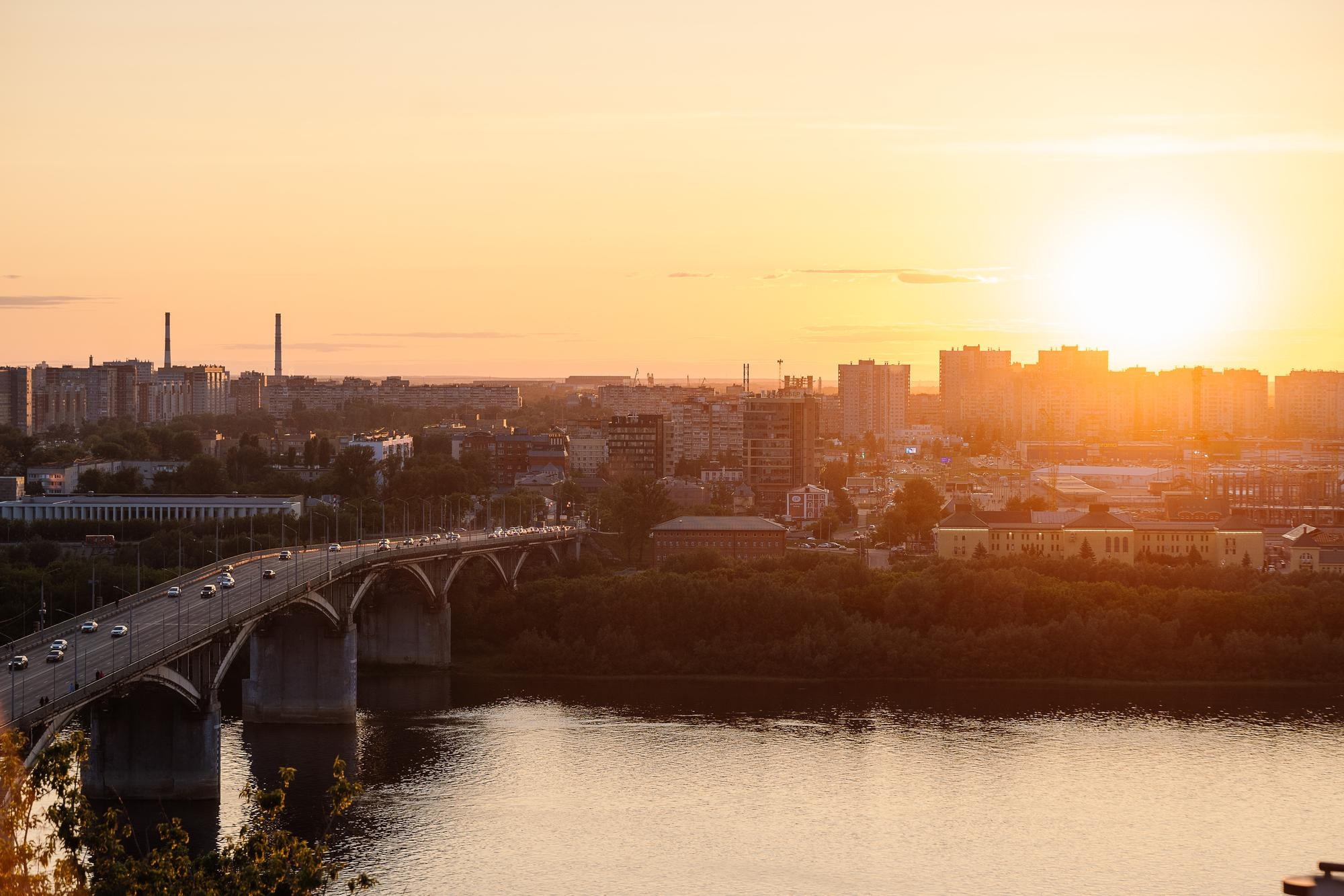 Соло на закате