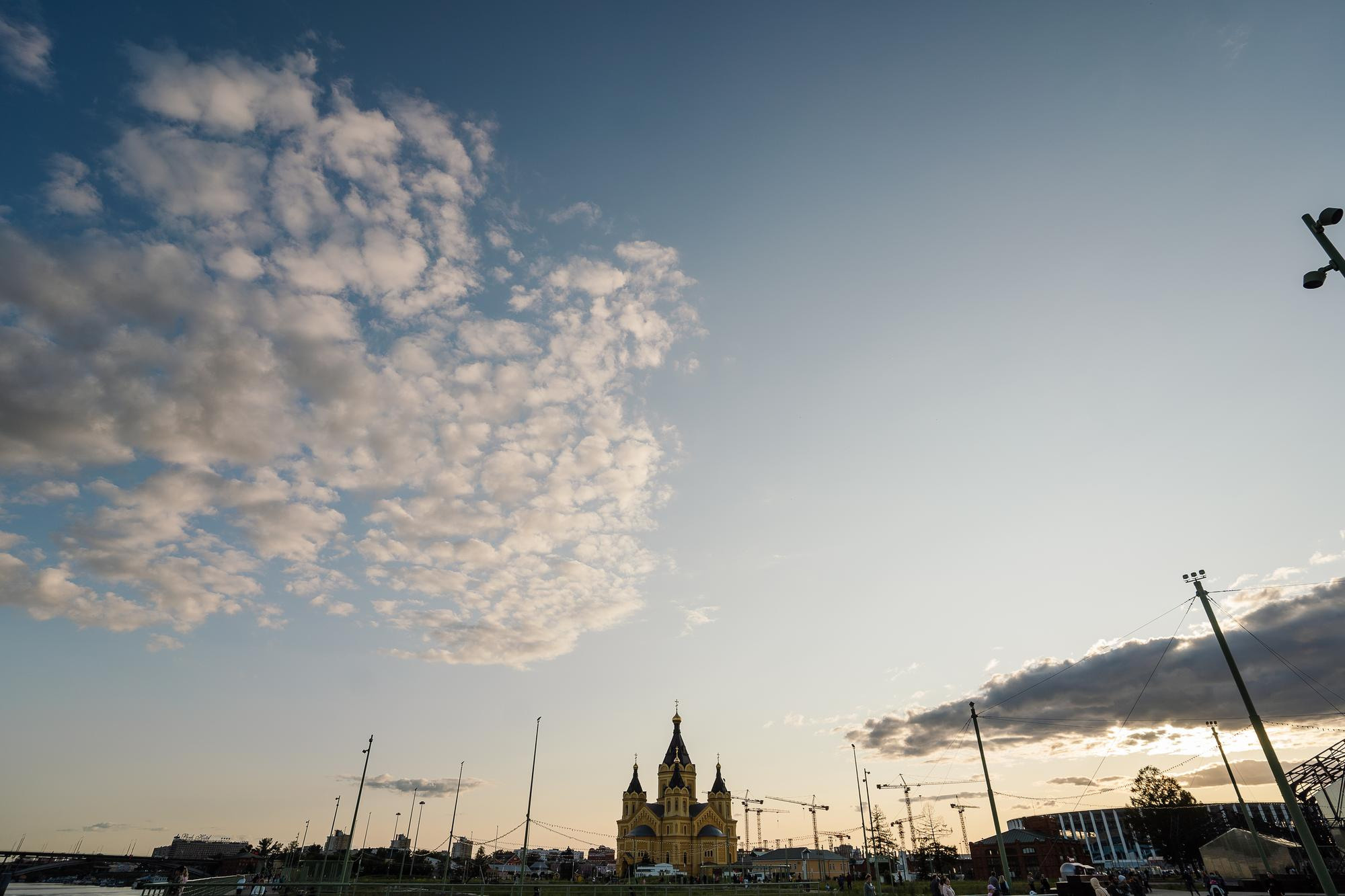 Соло на закате