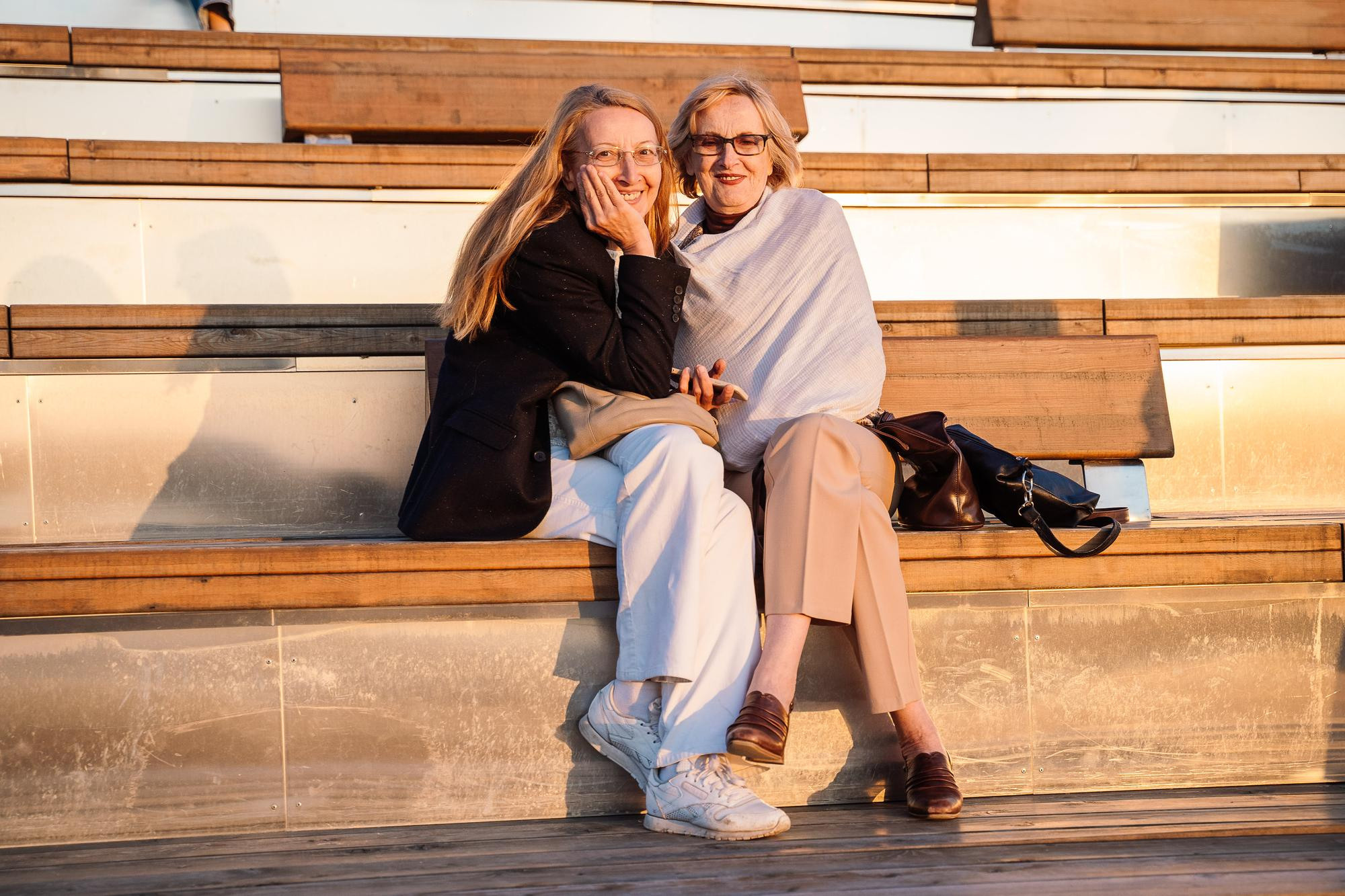 Соло на закате