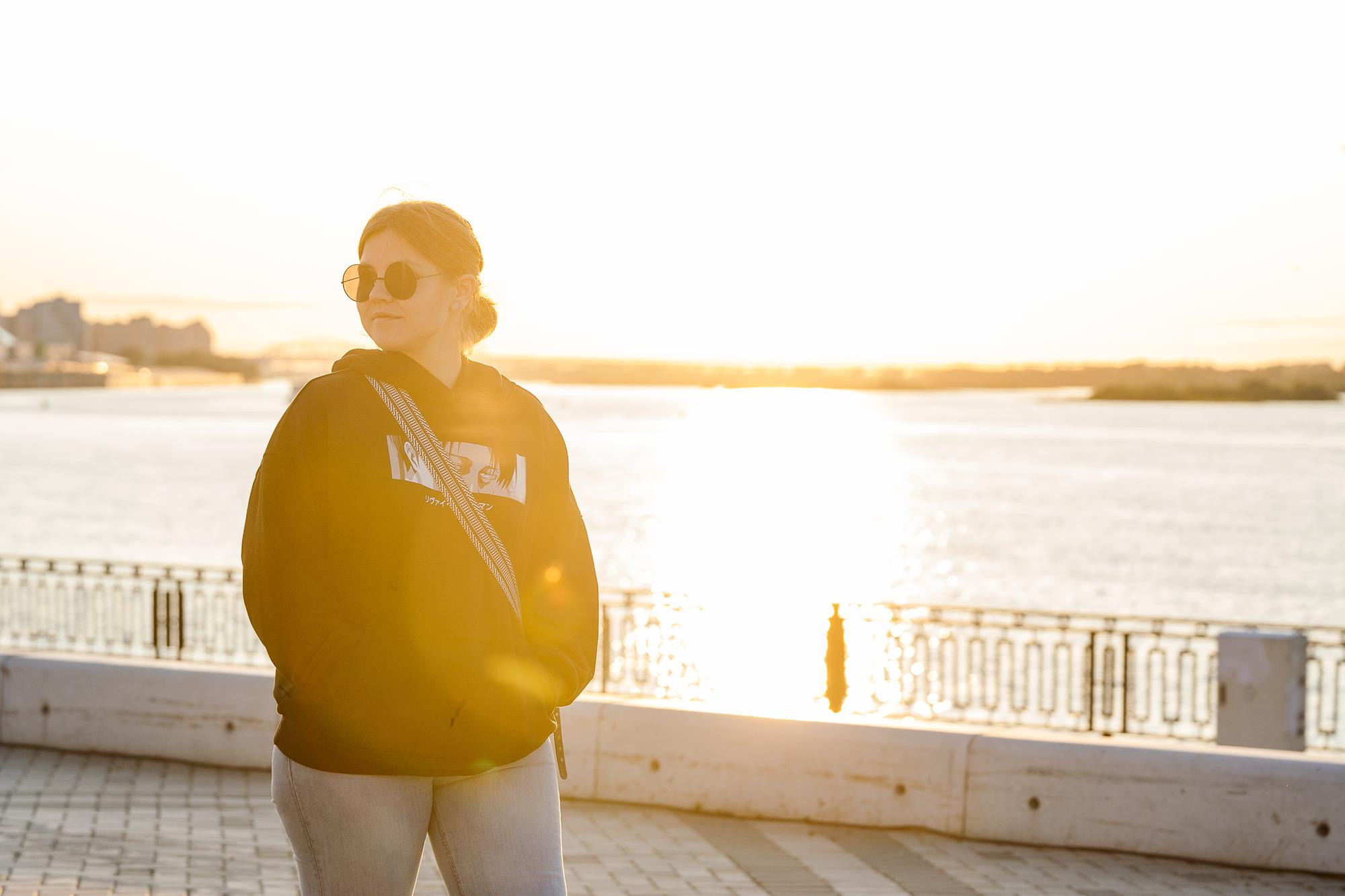 Соло на закате