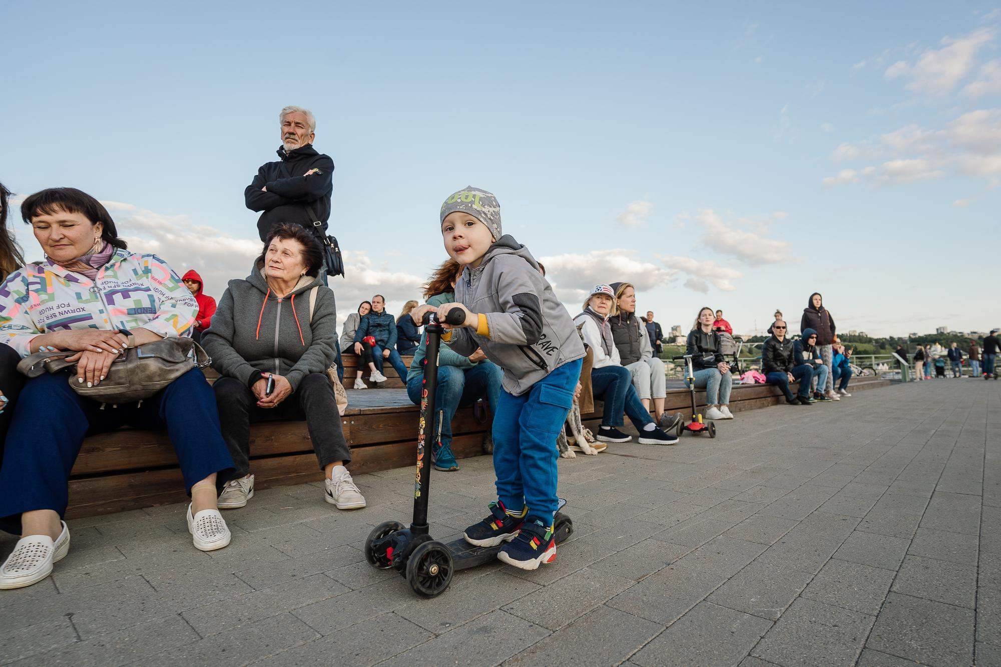 Соло на закате