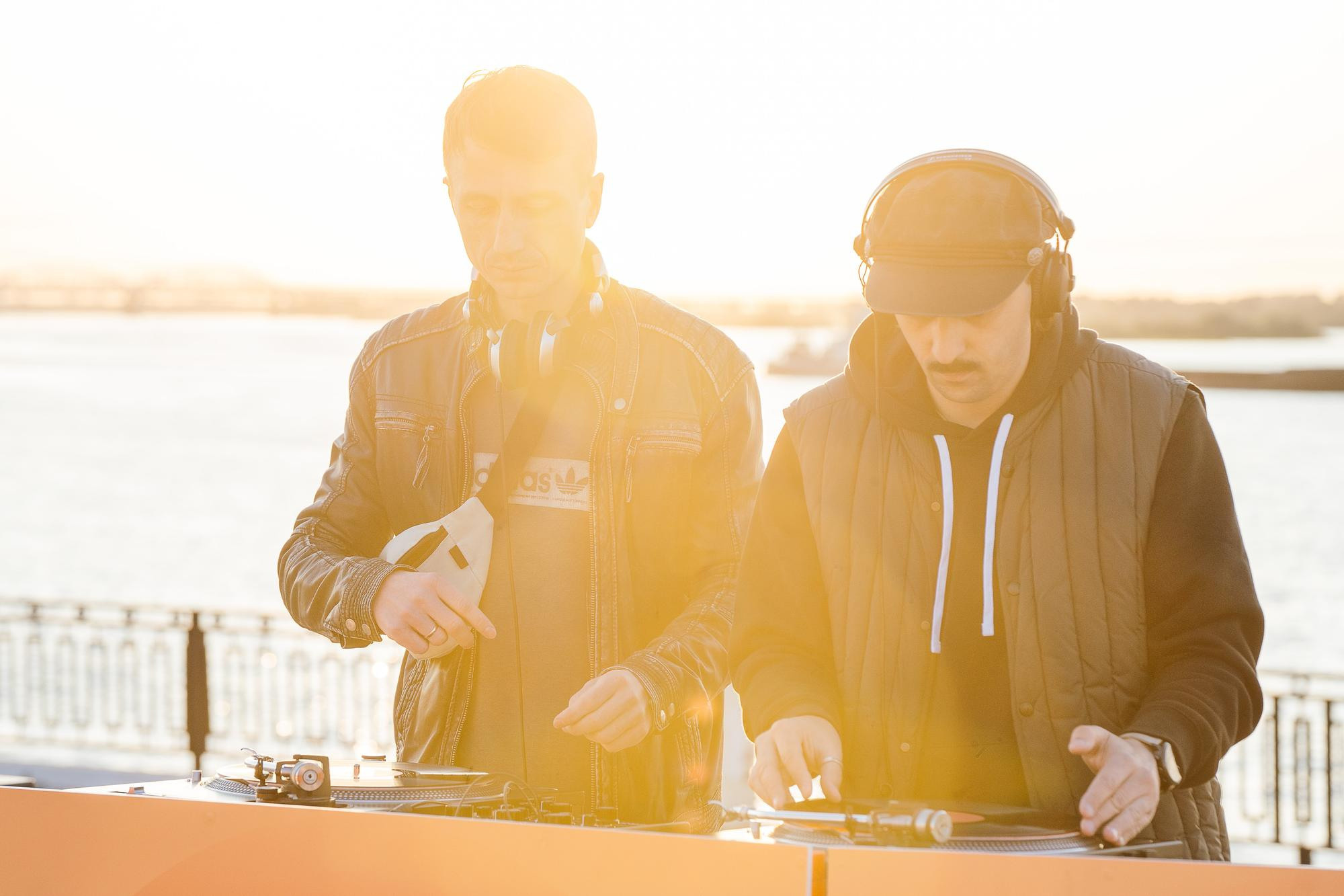 Соло на закате