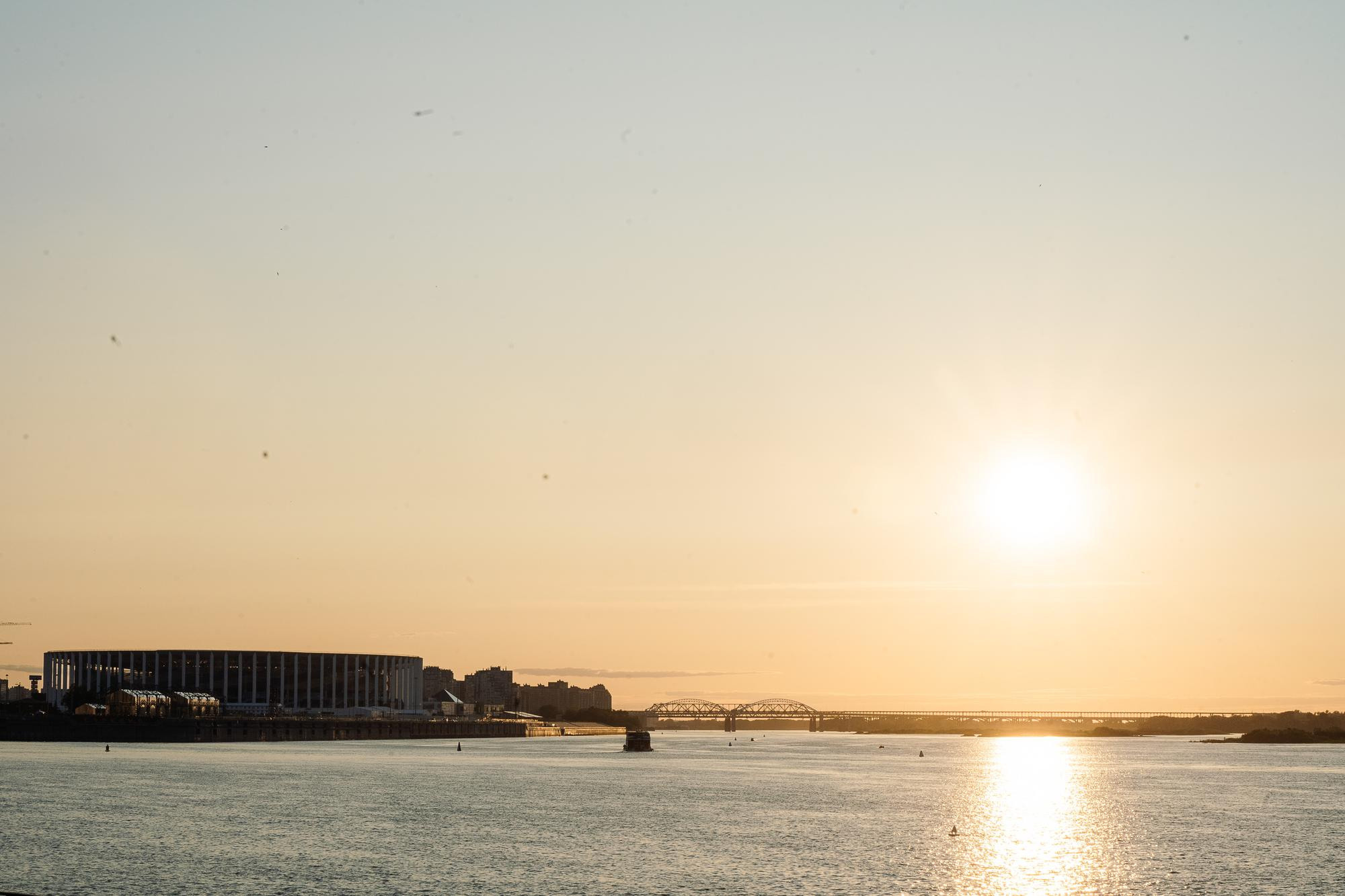 Соло на закате