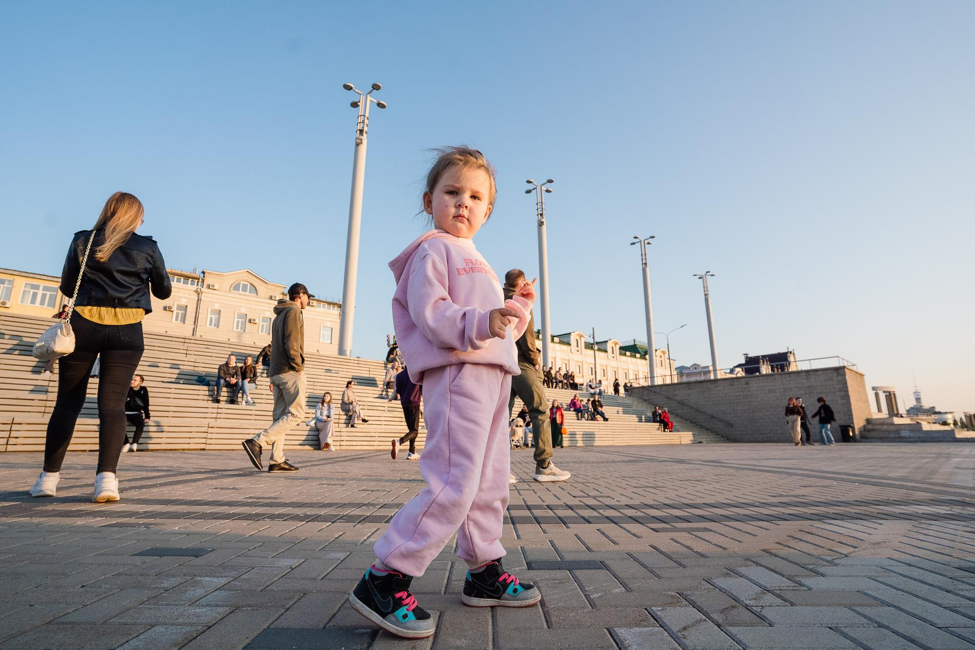 Соло на закате