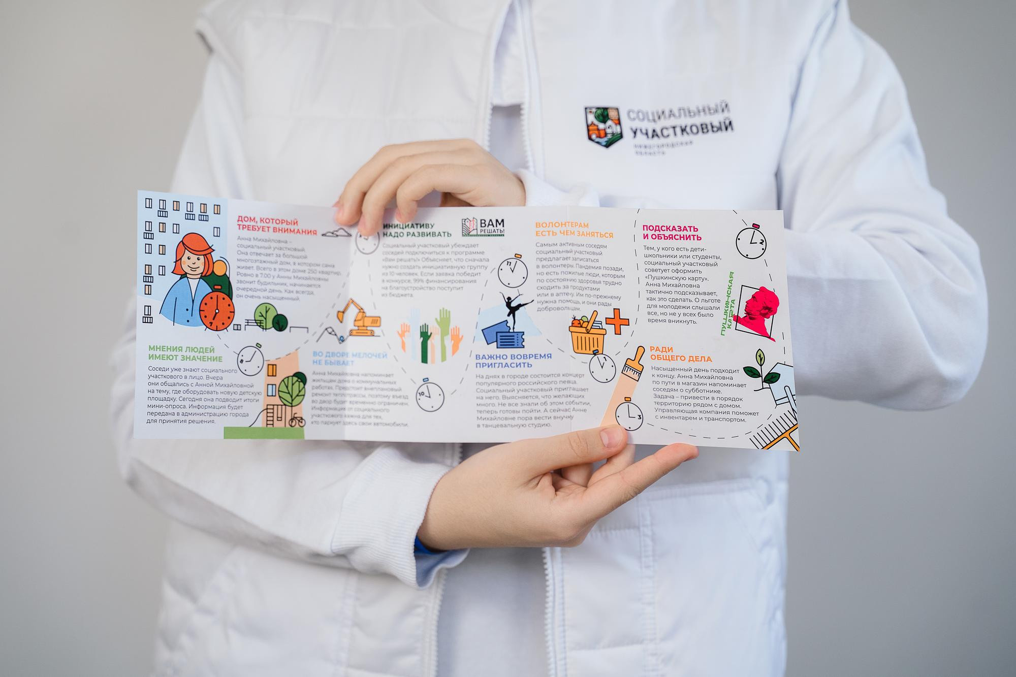 Мерчандайз социальный участковый