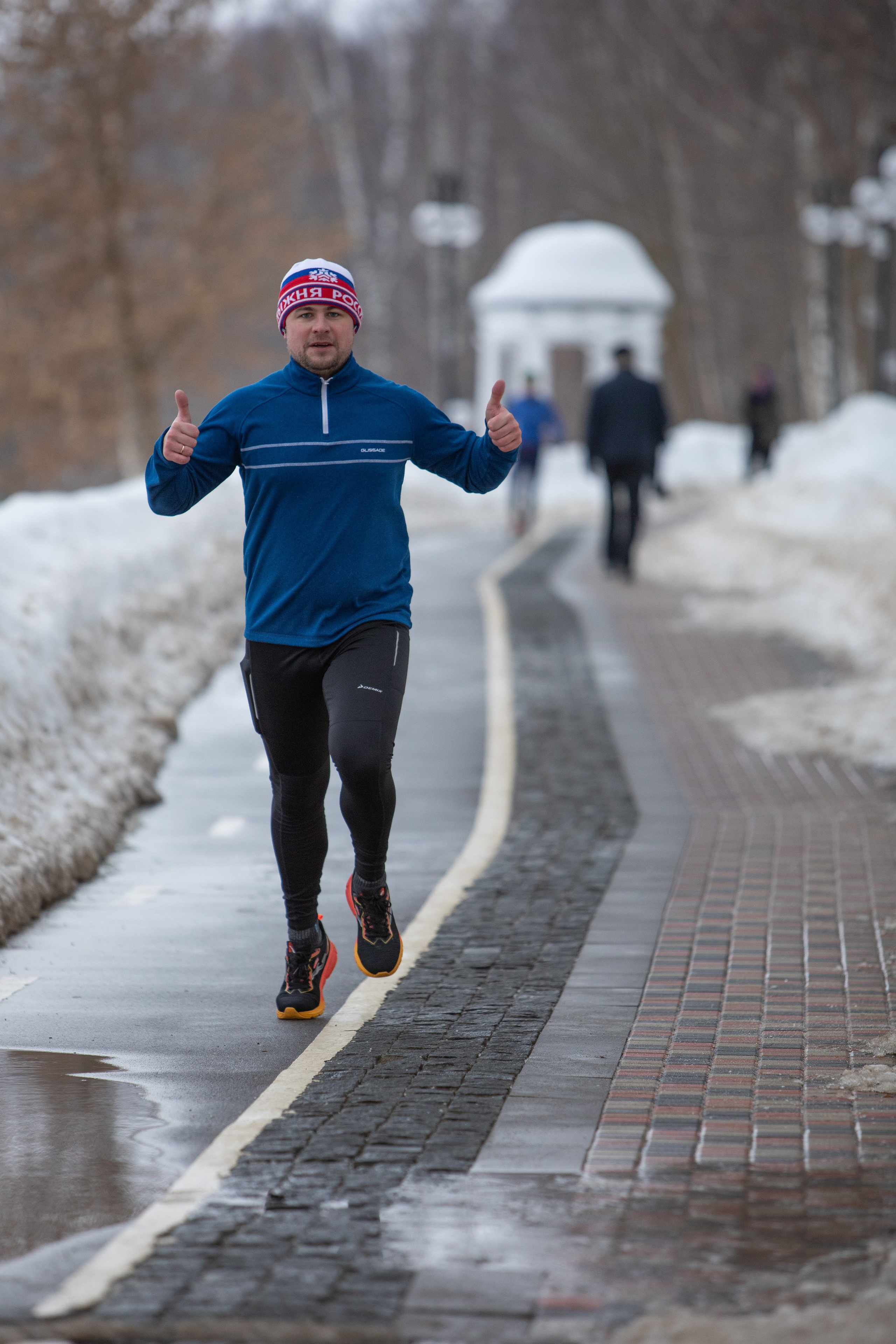 5 вёрст Сестрорецкий парк, г. Клин, 24 февраля 2024 г. Фотограф Сергей Ловкий