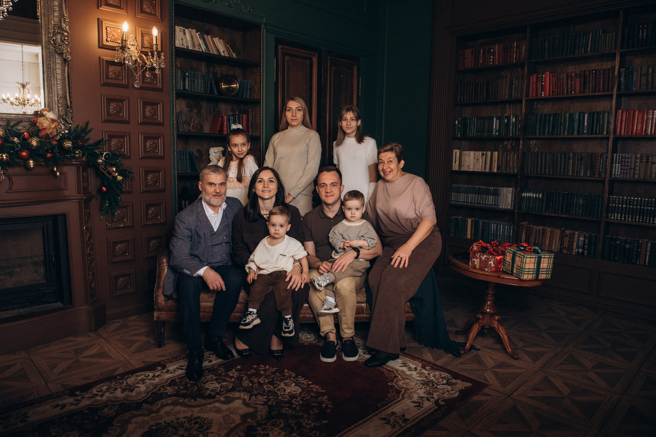 Семейный вечер перед НГ🎄. Куксенко Елена — Семейный фотограф Санкт-Петербург