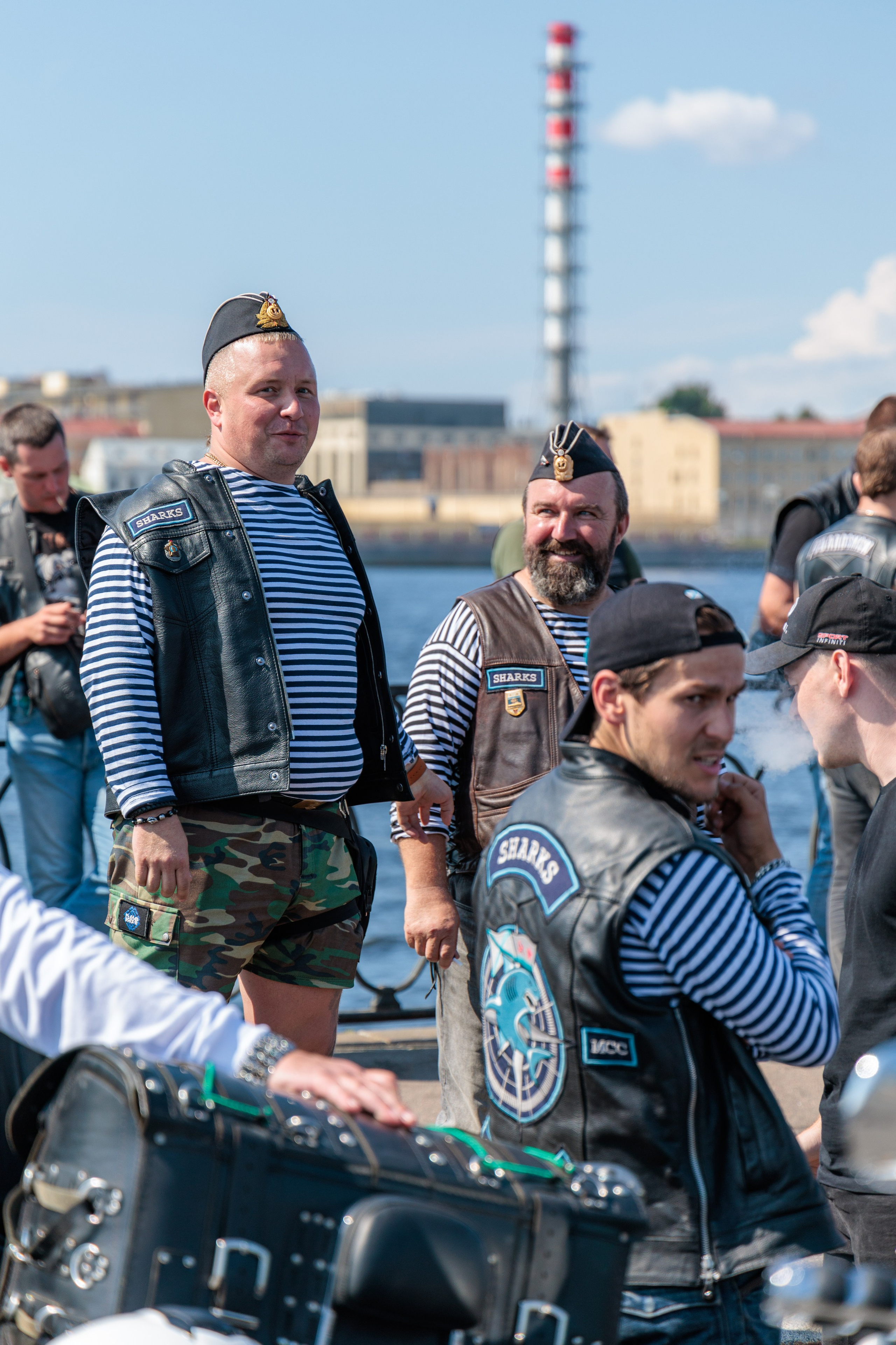 День ВМФ с мотоклубом 28.08.24. Репортажный фотограф Санкт-Петербург | Роман Карбышев