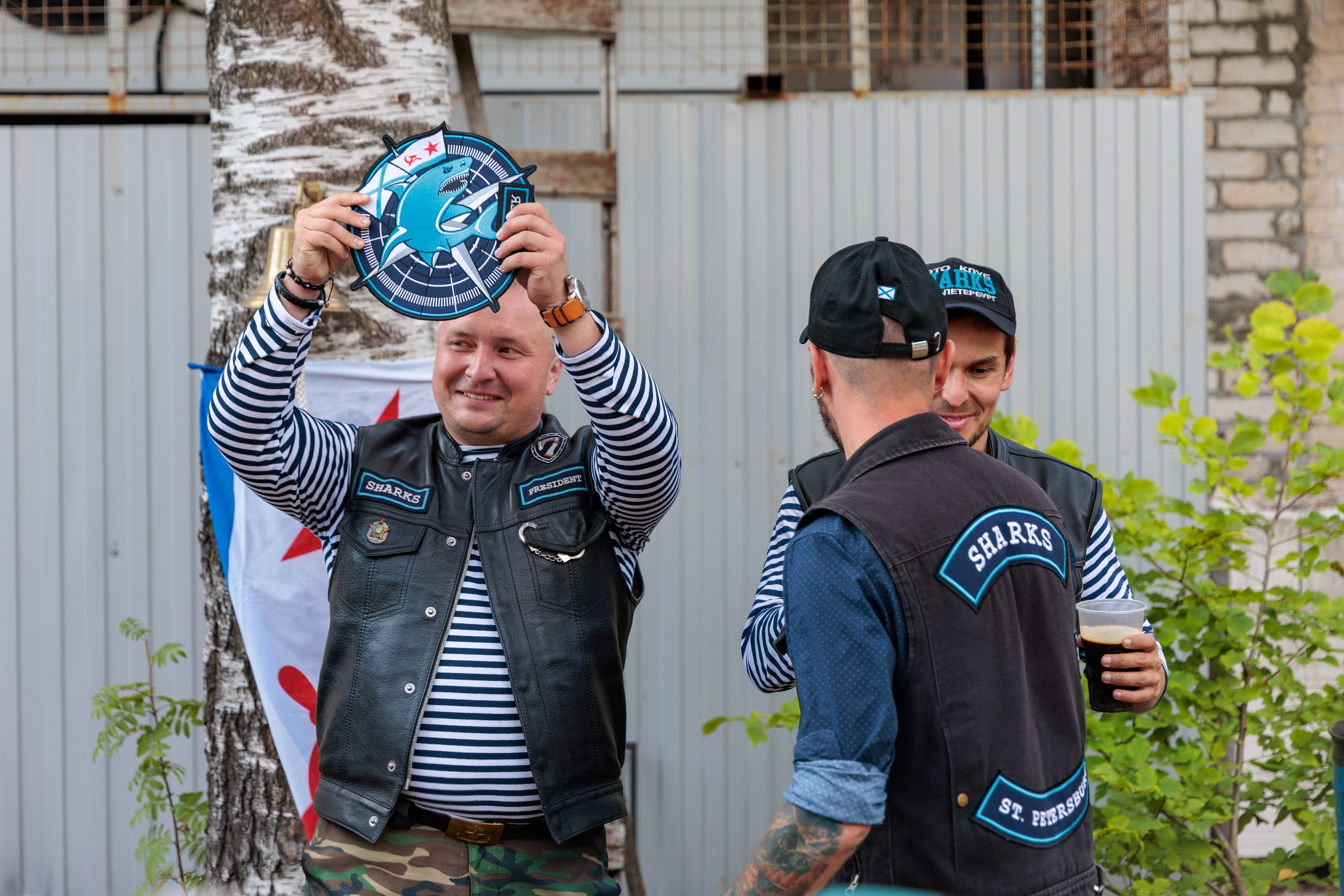День ВМФ с мотоклубом 28.08.24. Репортажный фотограф Санкт-Петербург | Роман Карбышев