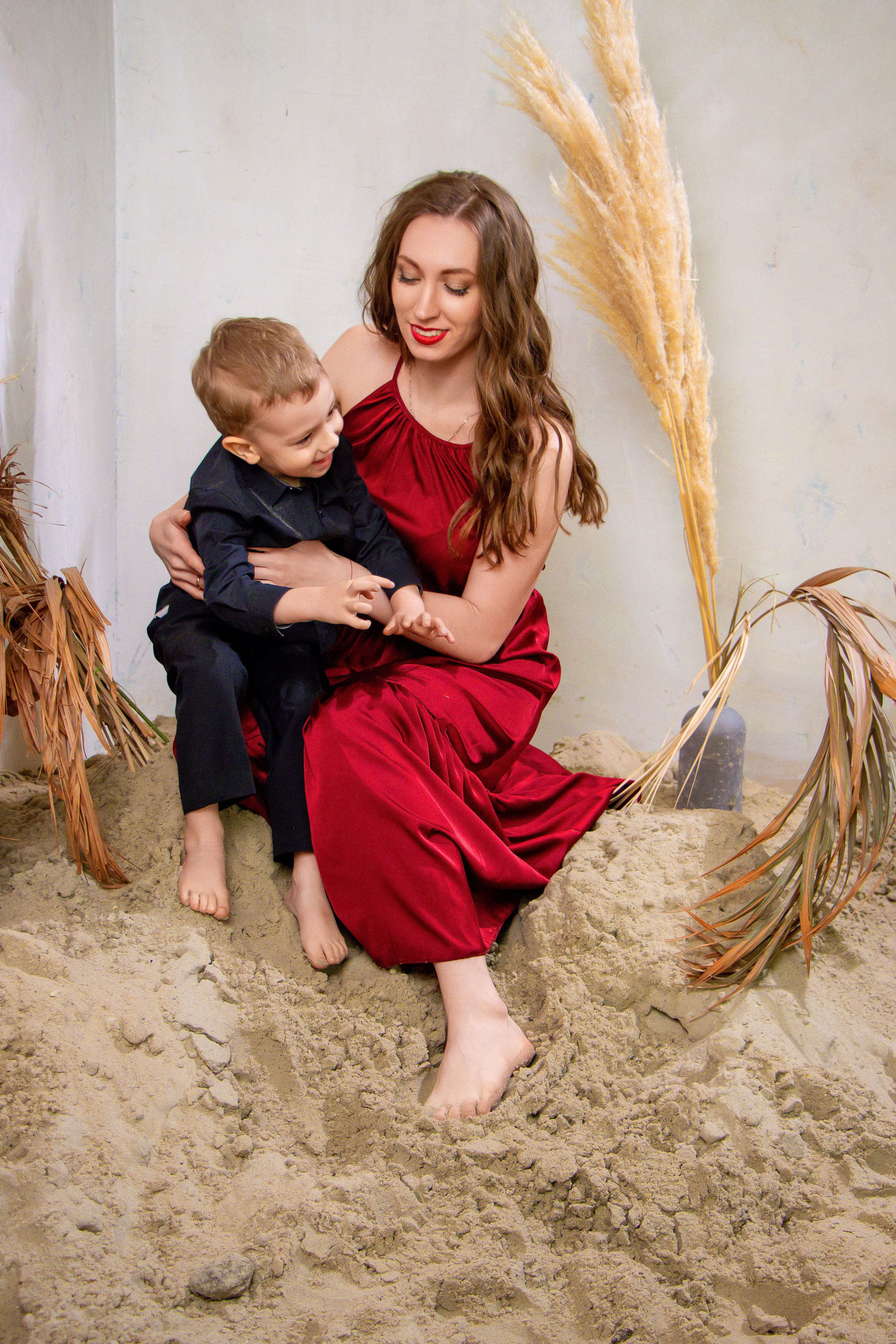 Ангелина с сыном. Фотограф Татьяна Матрос