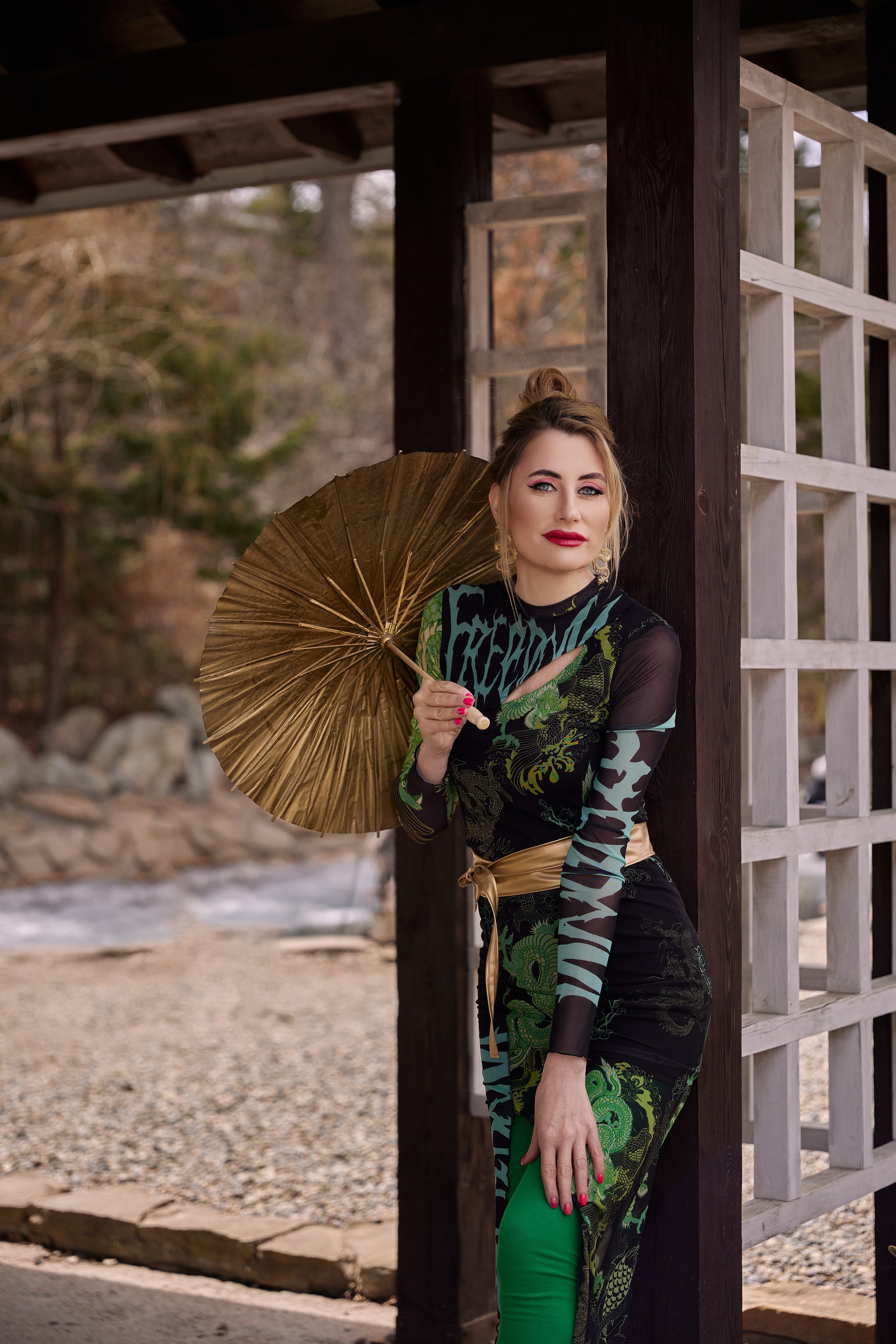 Марина, ботсад. Фотограф женского портрета, беременности и материнства Харькова Елена