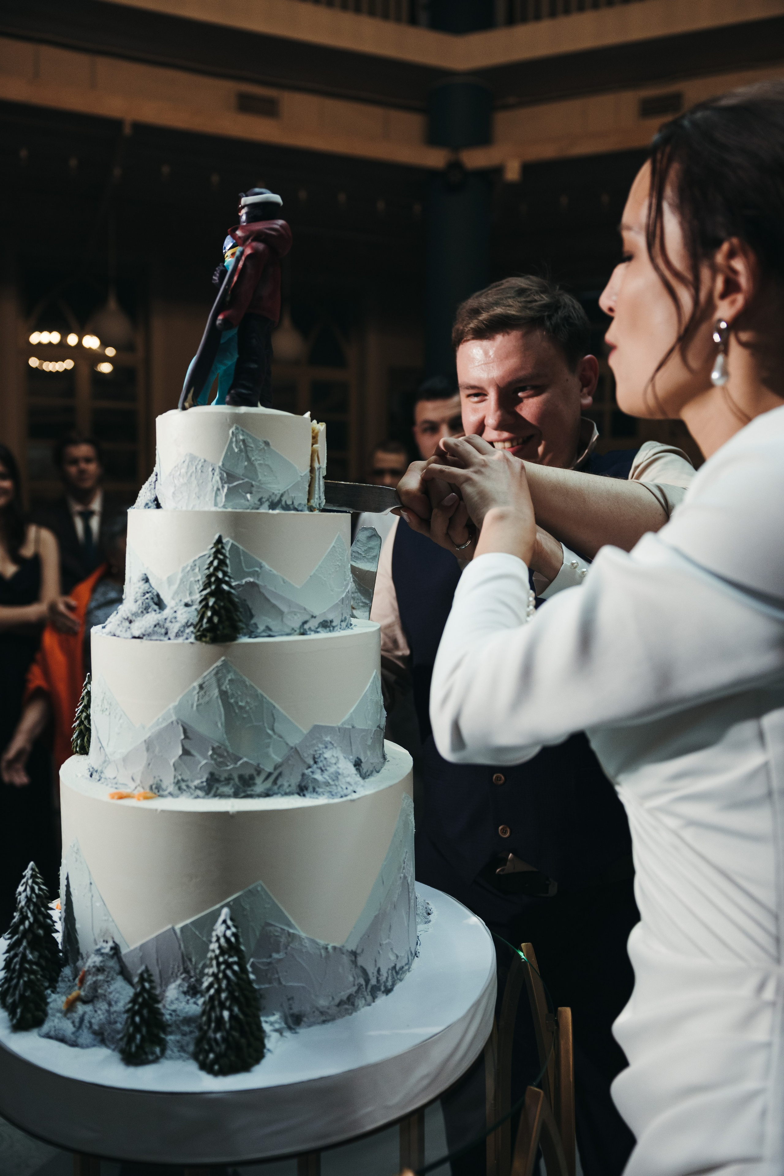 Свадебная фотосессия в парке Царицыно, Банкет в ресторане Пантеон. Свадебный фотограф Москва Анастасия Храмова