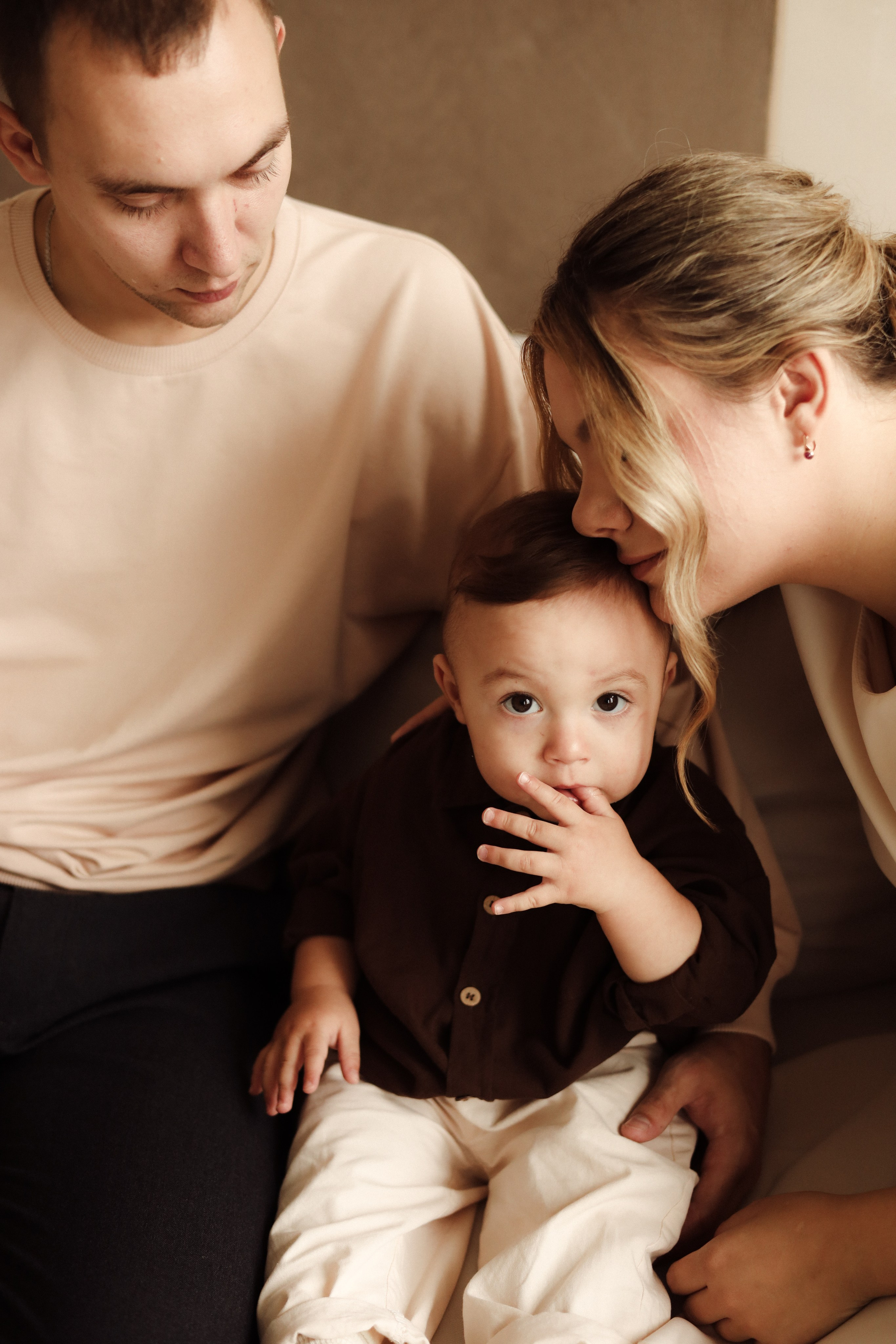 Вадим, Глебушка, Лиза. Фотограф Мария Лаенко