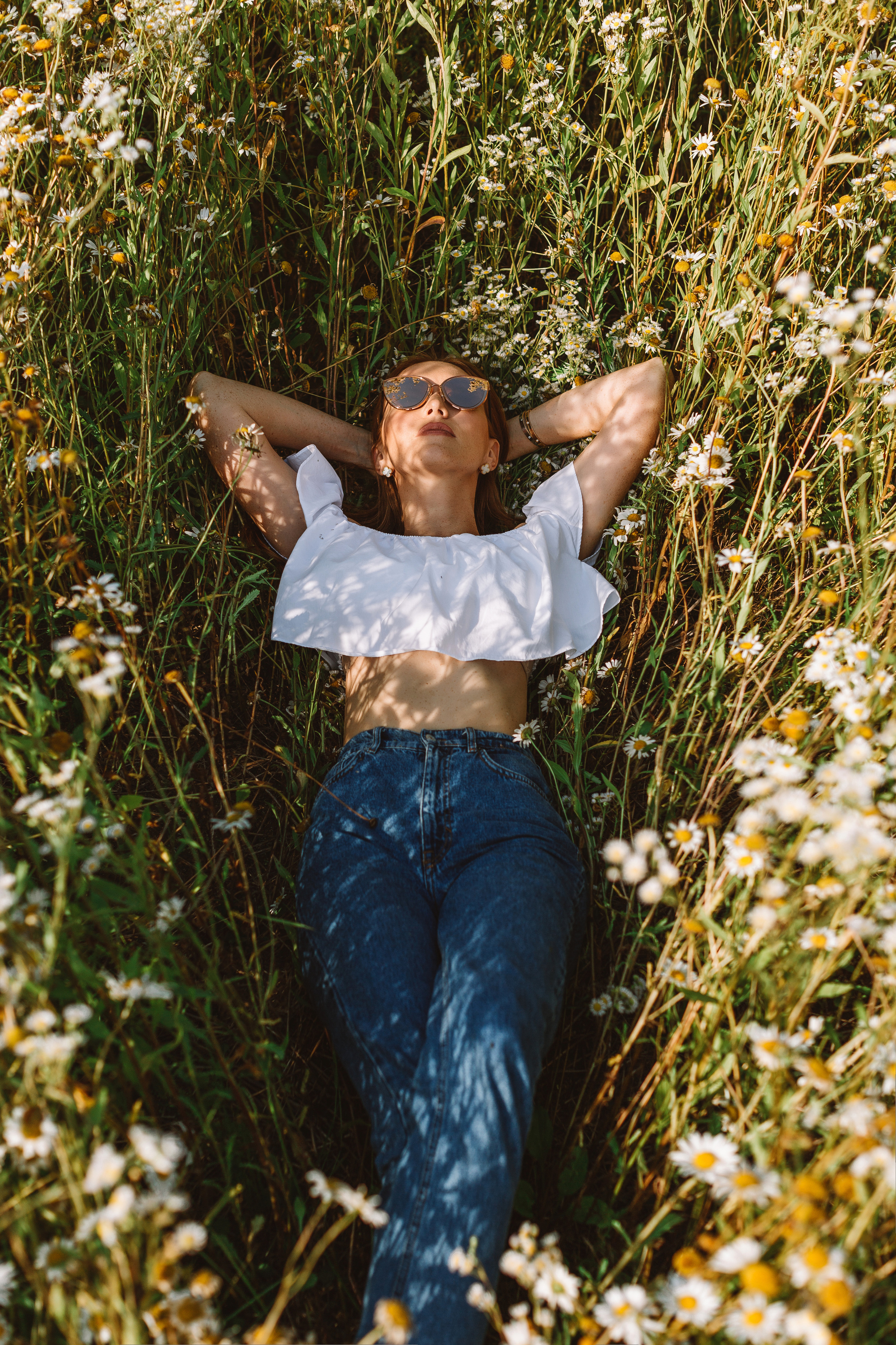 Фотосессии в ромашковых полях. Семейный фотограф в Москве! Сохраните воспоминания с любовью