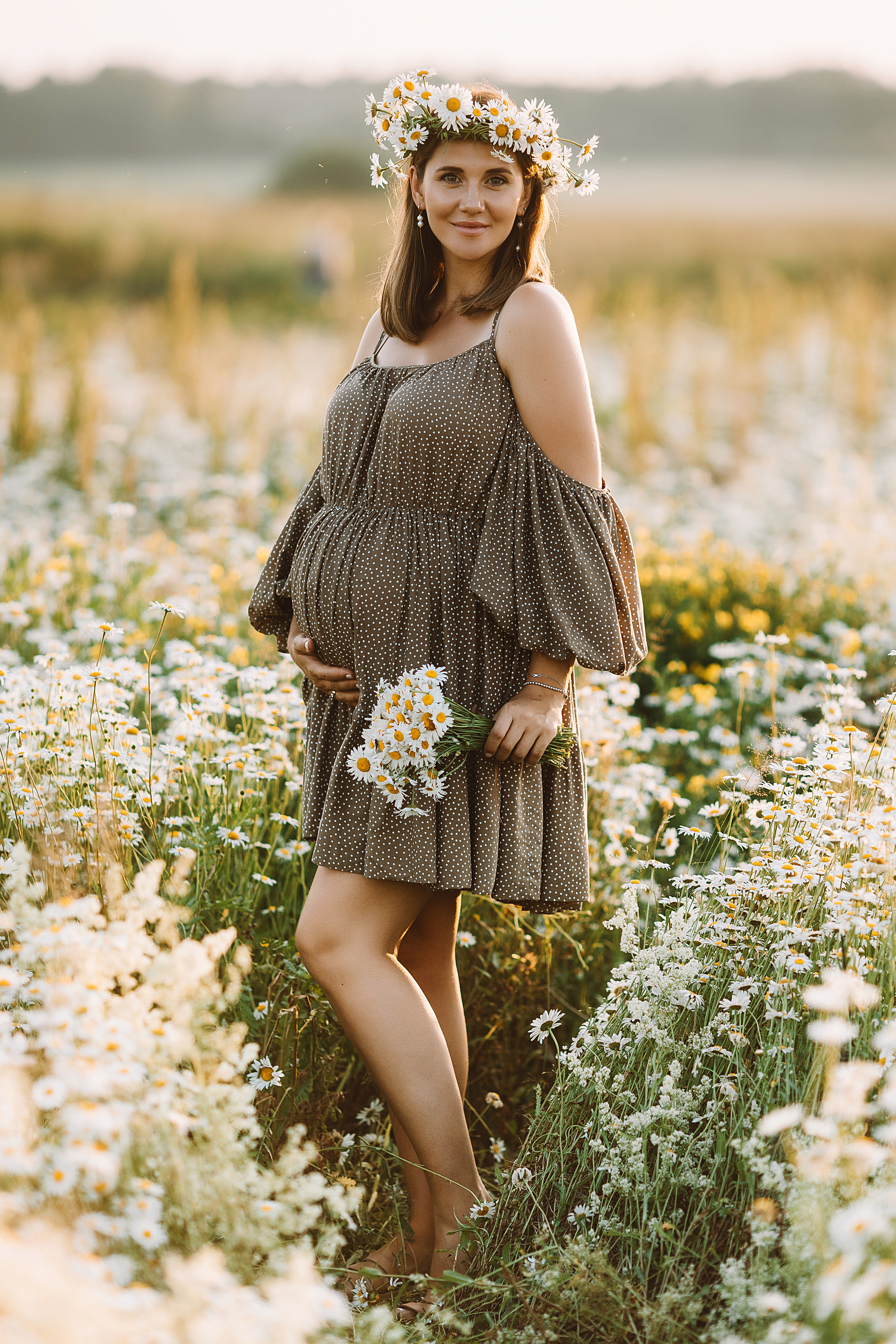 Фотосессии в ромашковых полях. Семейный фотограф в Москве! Сохраните воспоминания с любовью