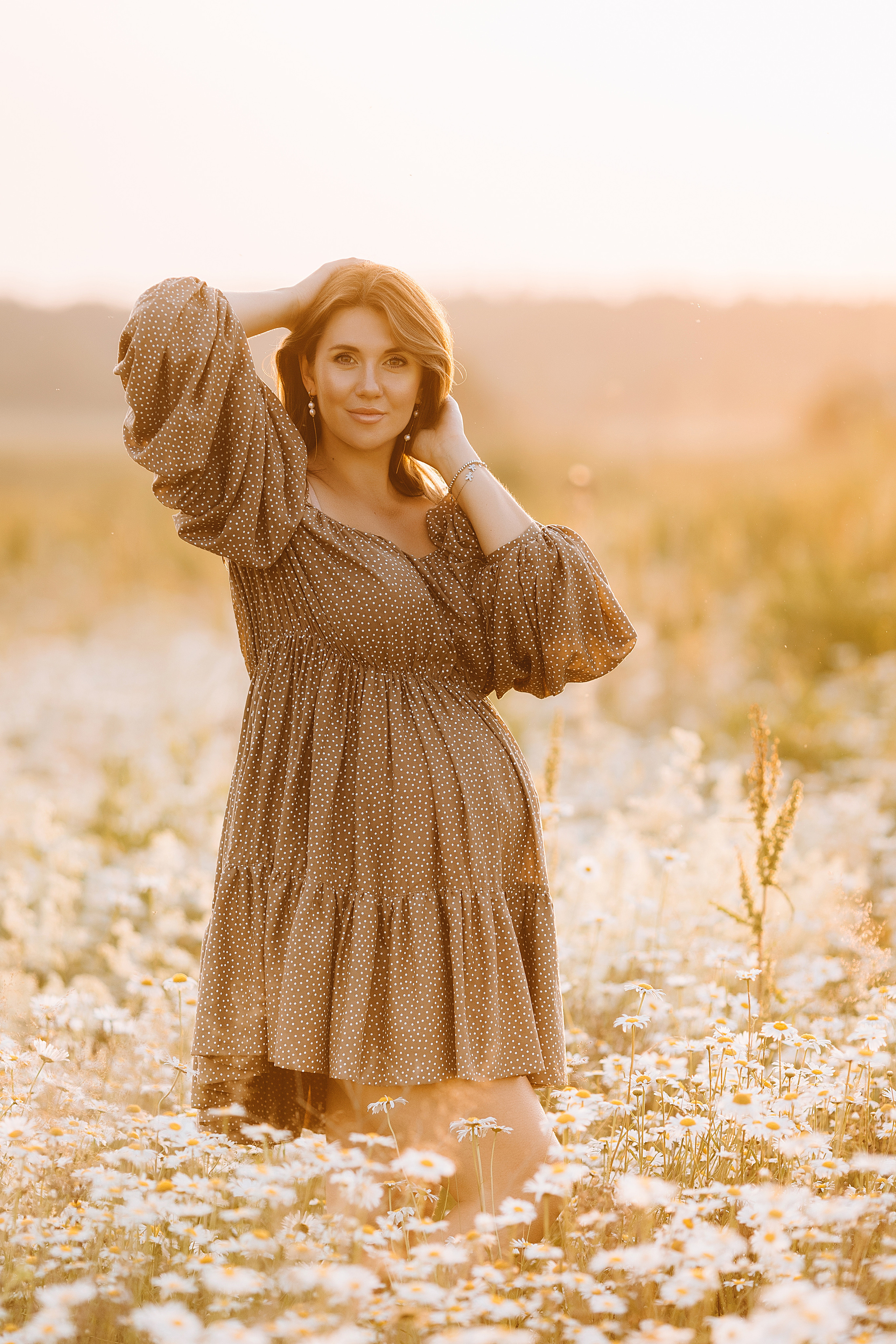 Фотосессии в ромашковых полях. Семейный фотограф в Москве! Сохраните воспоминания с любовью