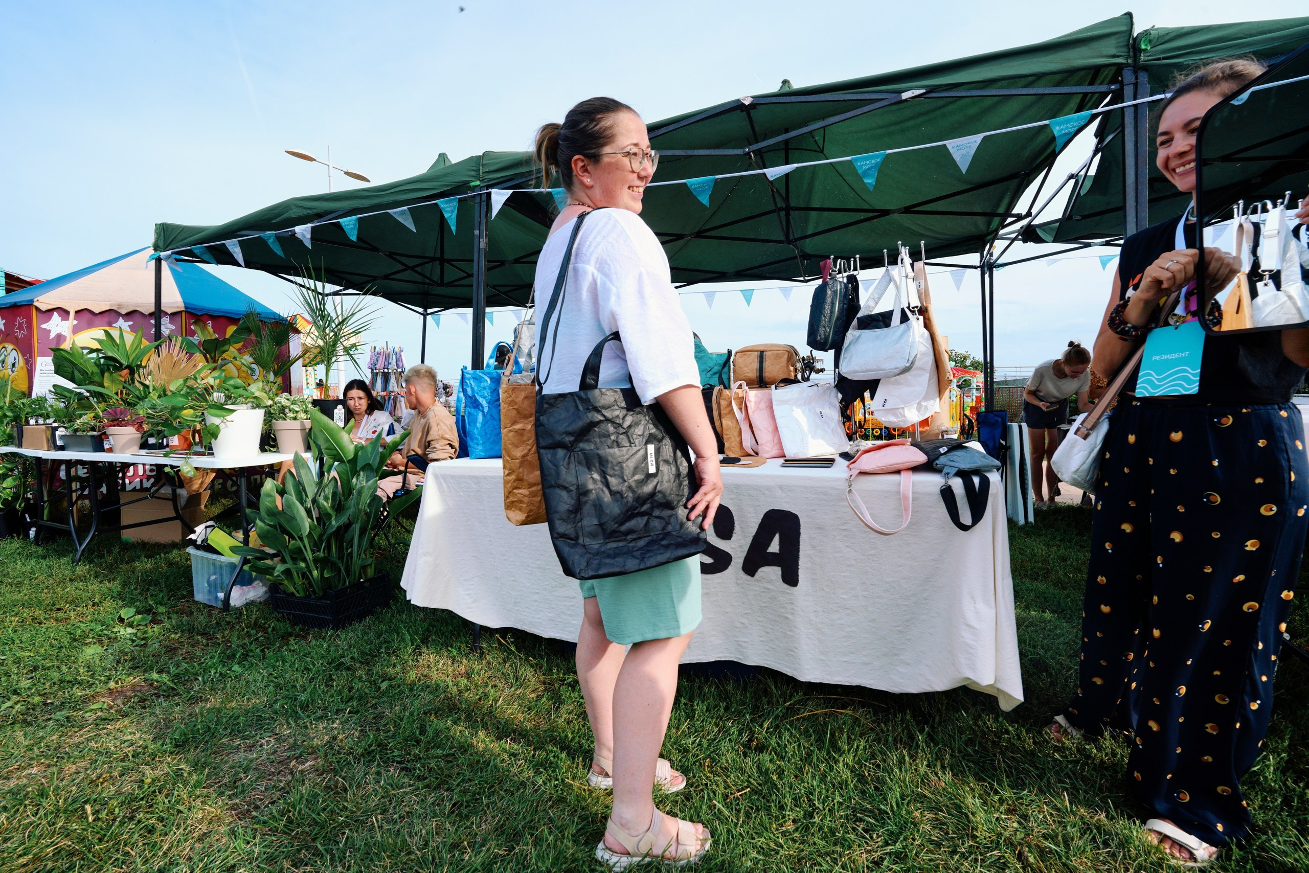 Пляжный маркет 2024, г. Лаишево. Фотограф Казань