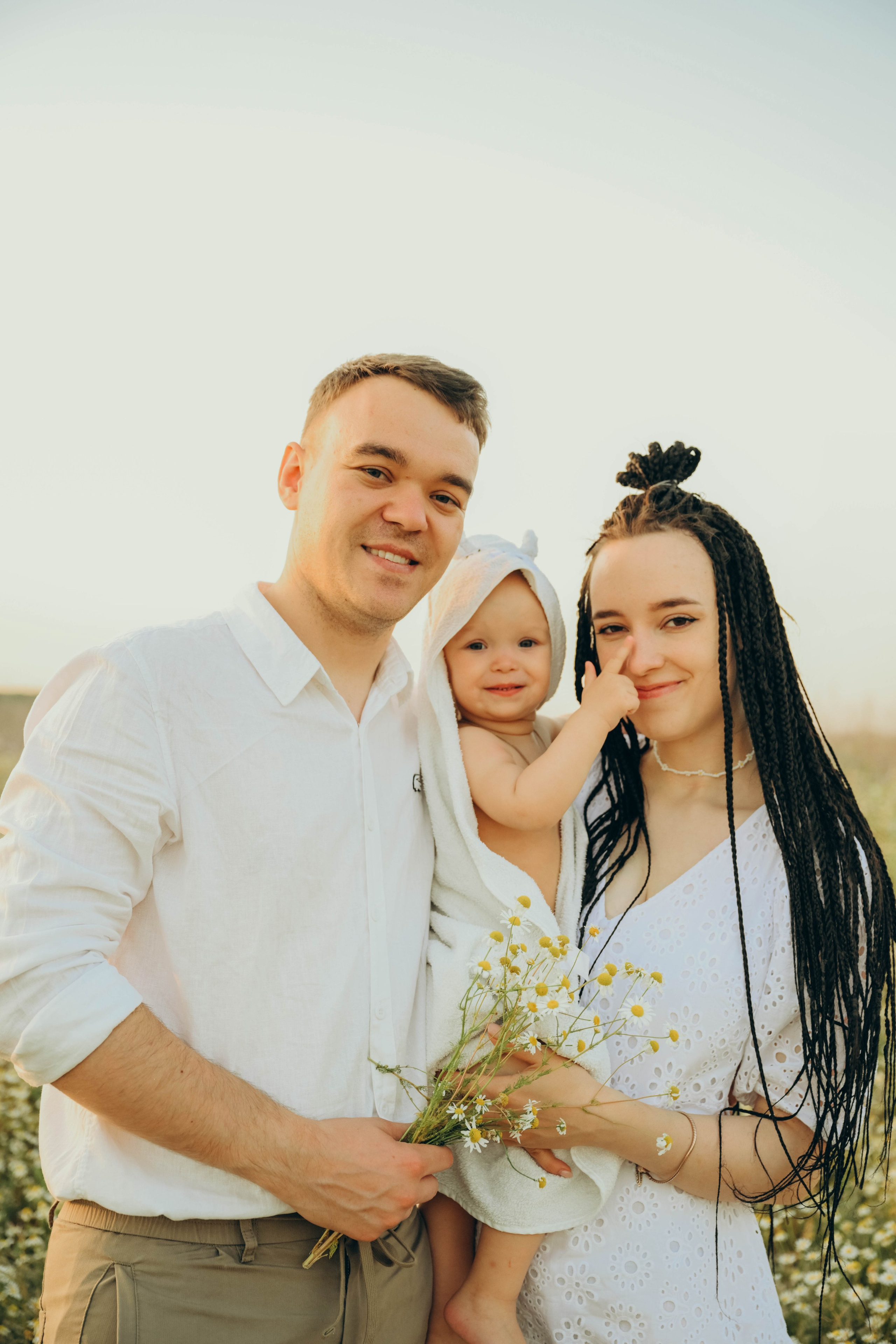Ромашковое поле. Семейный фотограф в Москве Люберцах Ирина Вронская