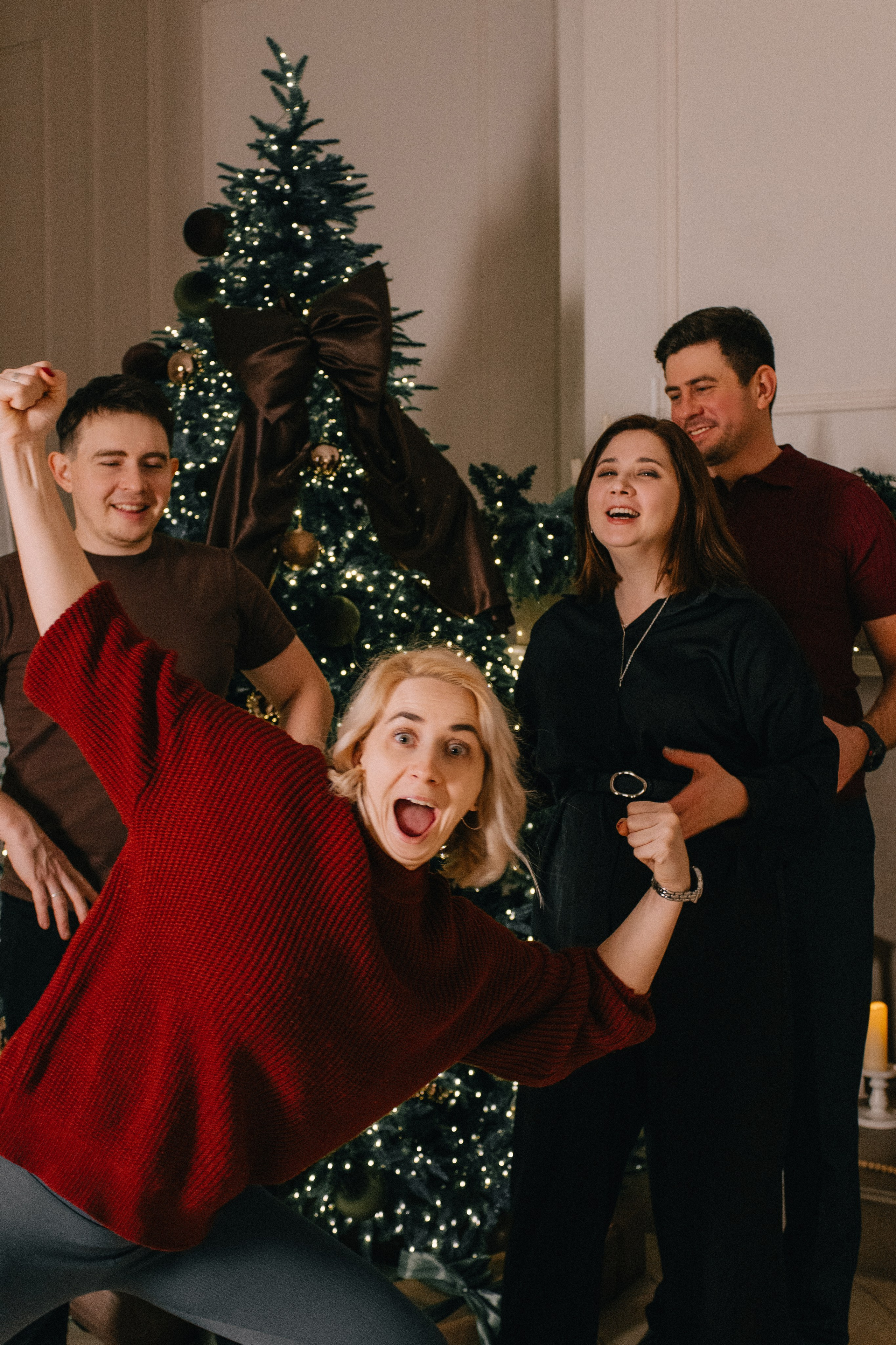 Шестаковы и Корытко. Barhat. Новогоднее. Фотограф в Челябинске Любовь Денисенко