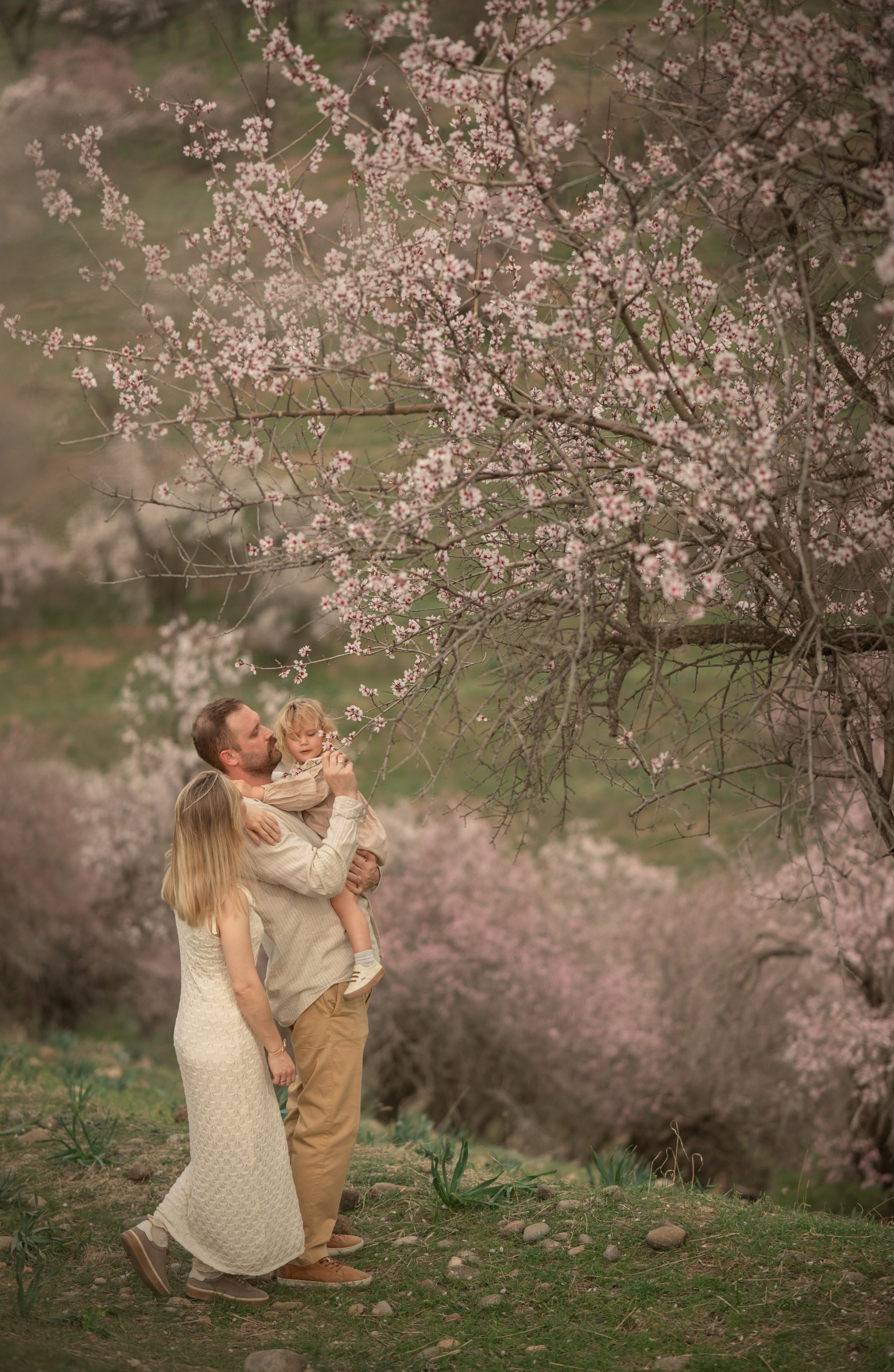 В цветущих садах миндаля…. Детский и семейный фотограф