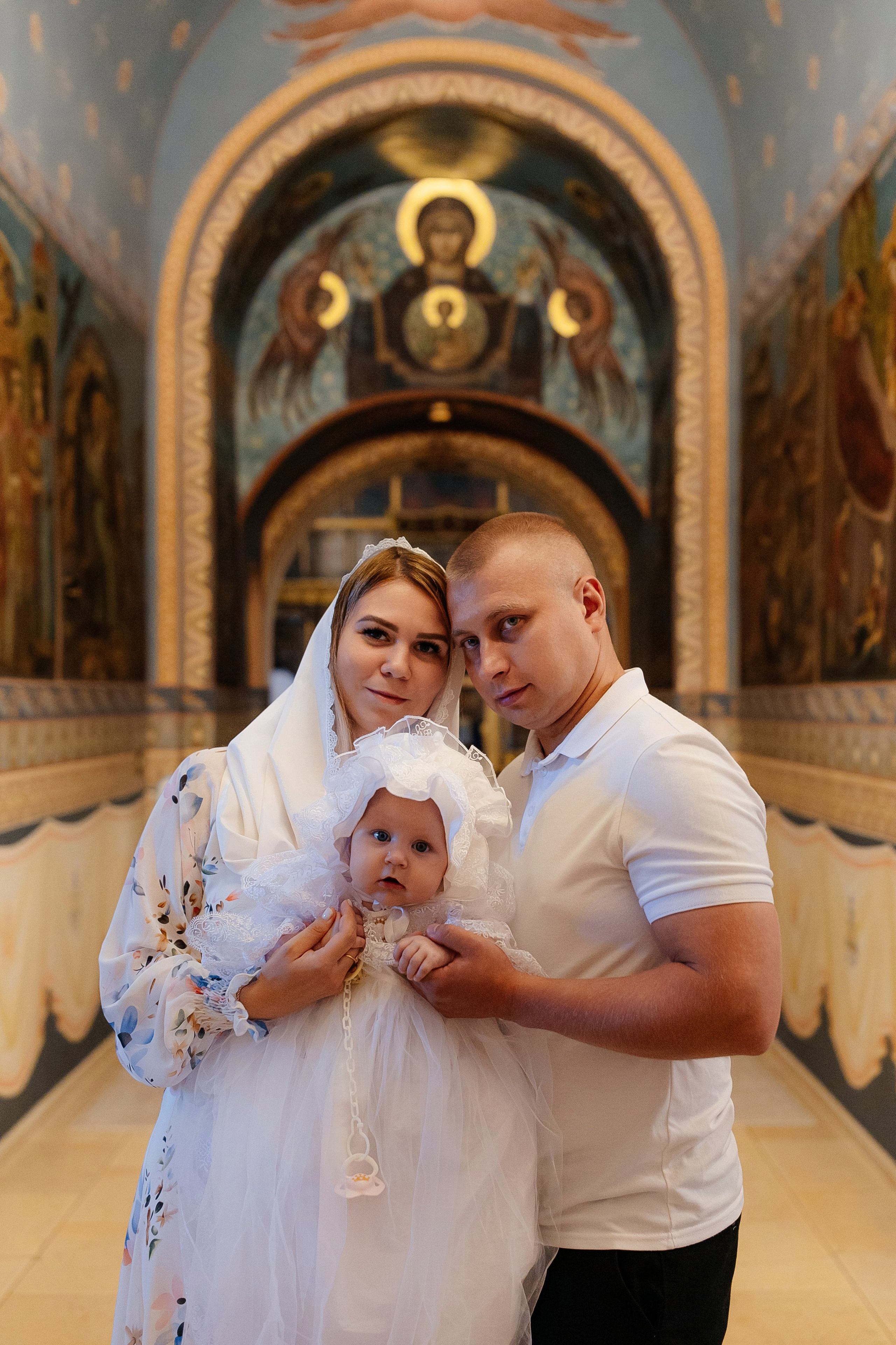 Крещение Полины. Семейный и детский фотограф в Москве Александра Мак