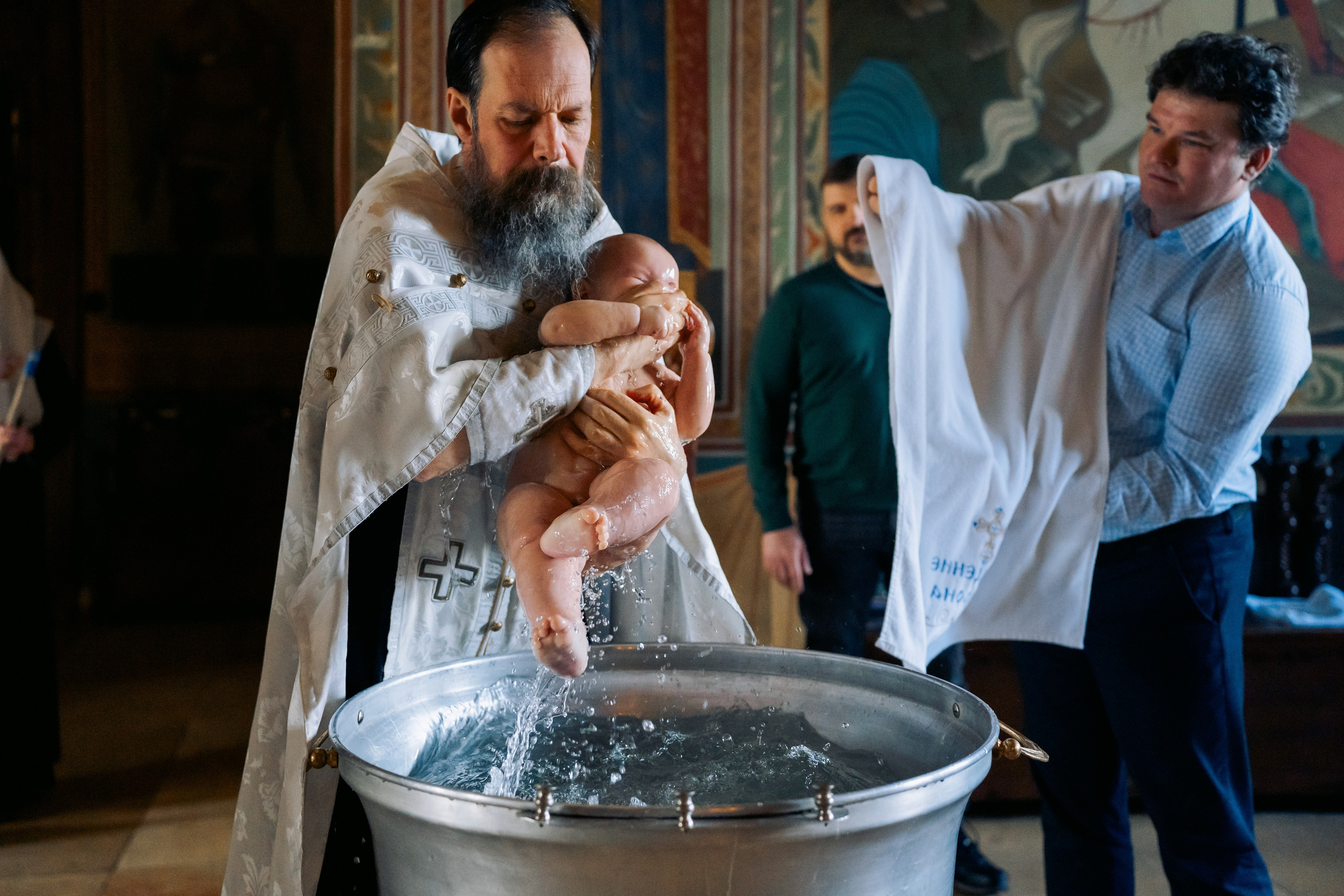Крещение Мирона. Фотограф Казакова Анастасия